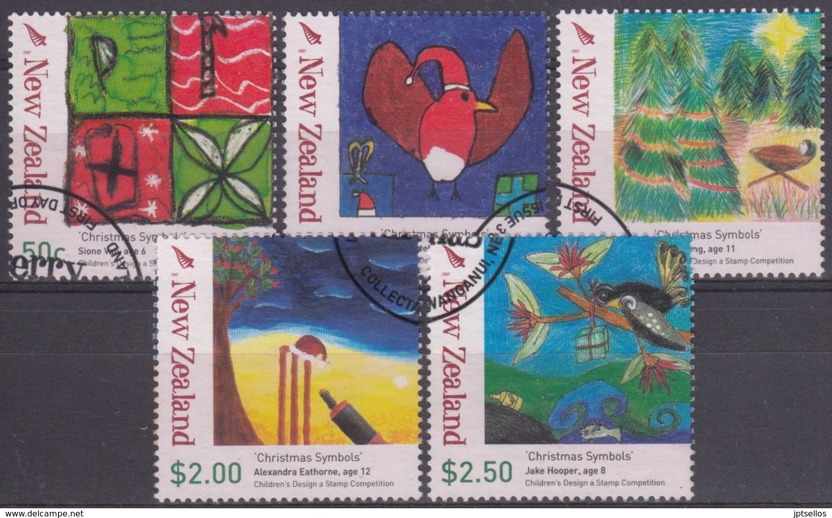 NUEVA ZELANDA 2007 Nº 2359/63 USADO - Used Stamps