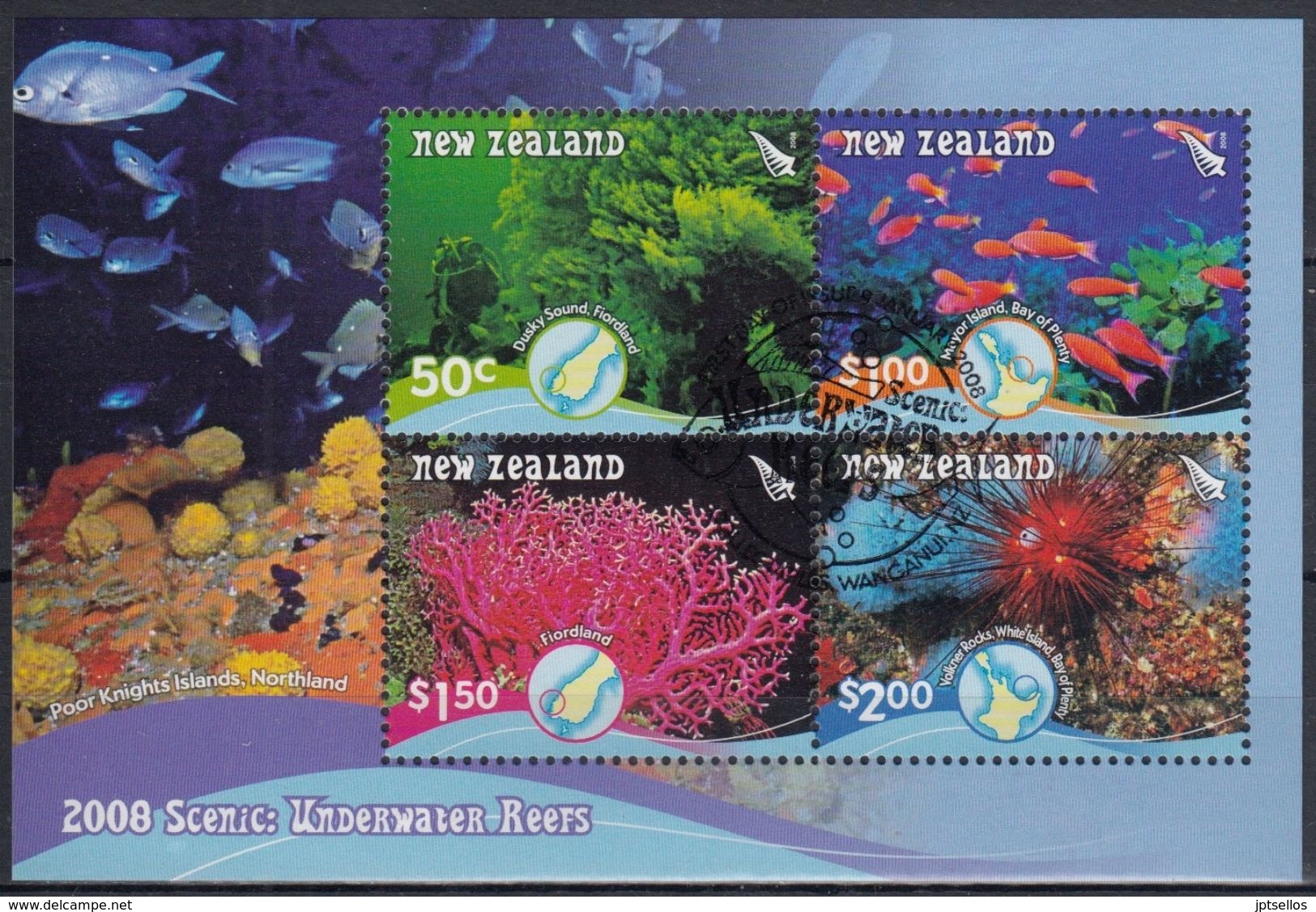 NUEVA ZELANDA 2008 Nº HB-229 USADO - Used Stamps