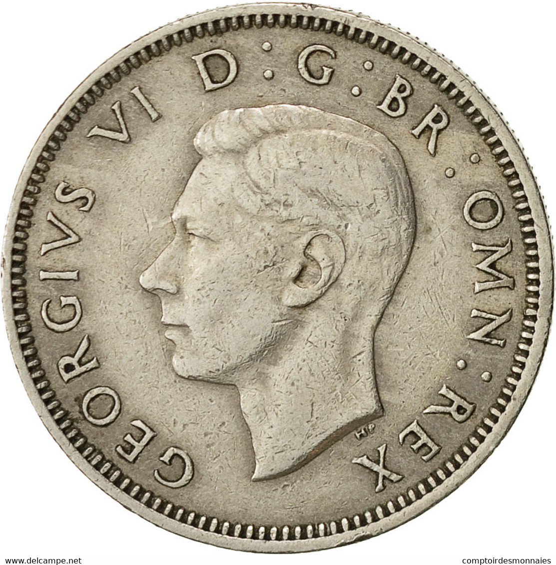 Monnaie, Grande-Bretagne, George VI, Shilling, 1949, TTB, Copper-nickel, KM:877 - I. 1 Shilling