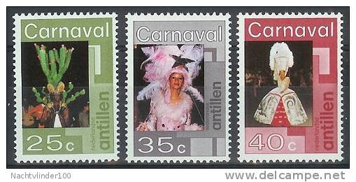 Mtx0531 CARNAVAL CARNIVAL COSTUMES CACTUS HAT NEDERLANDSE ANTILLEN 1977 PF/MNH VANAF1EURO - Carnaval