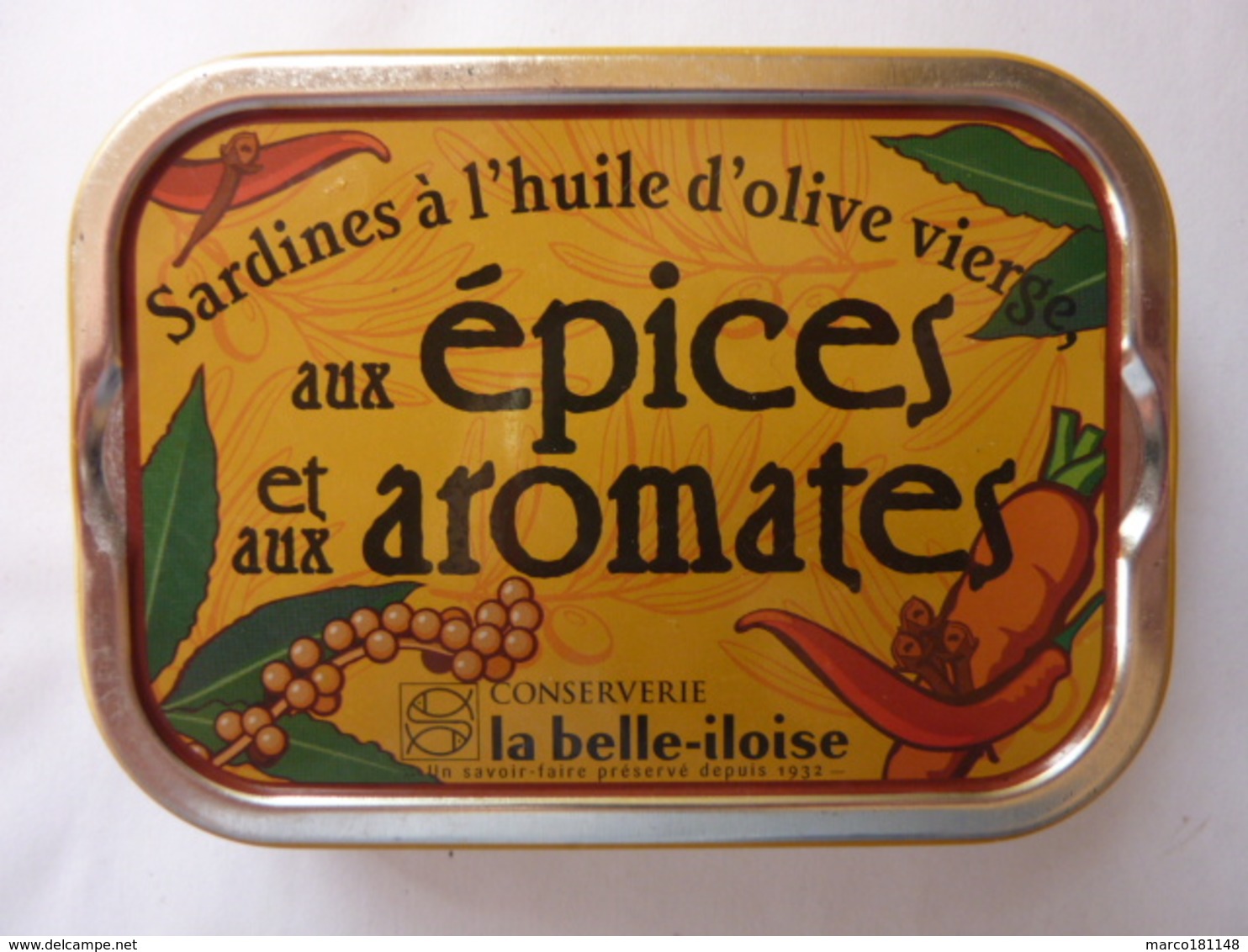 Sardines à L'huile D'olive Vierge Aux épices Et Aux Aromates - La Belle Iloise - Other & Unclassified