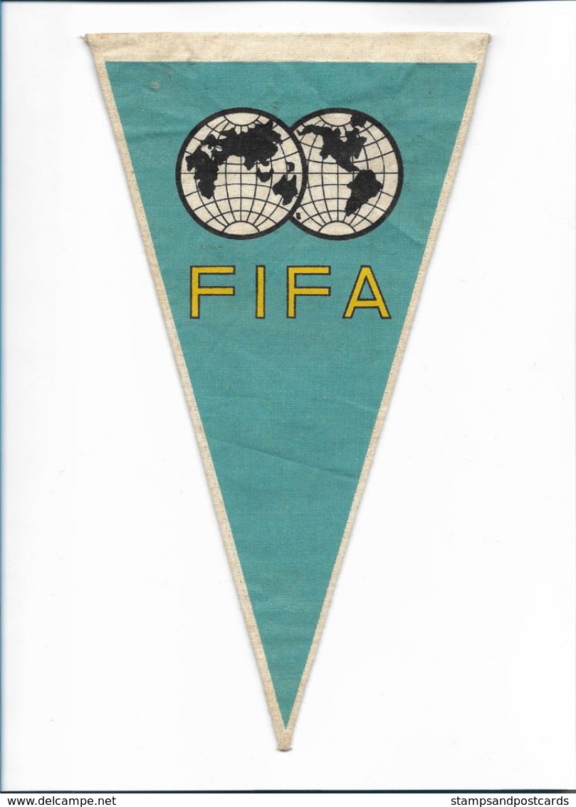 FIFA Football Ancienne Fanion Old Pennant FIFA Soccer - Habillement, Souvenirs & Autres