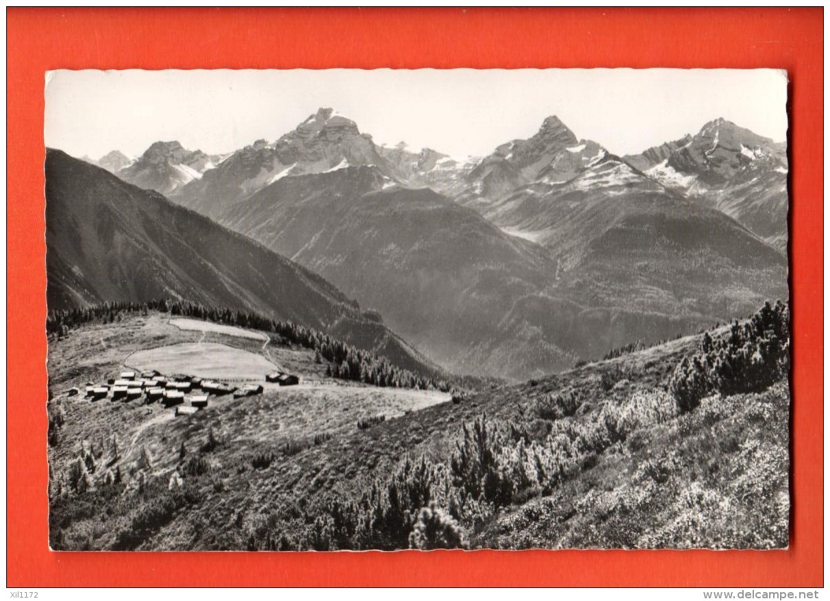 GBU-44  Wiesenalp Mit Piz D'Apia, Tinzenhorn Und Piz Michèl. Gelaufen. - Wiesen