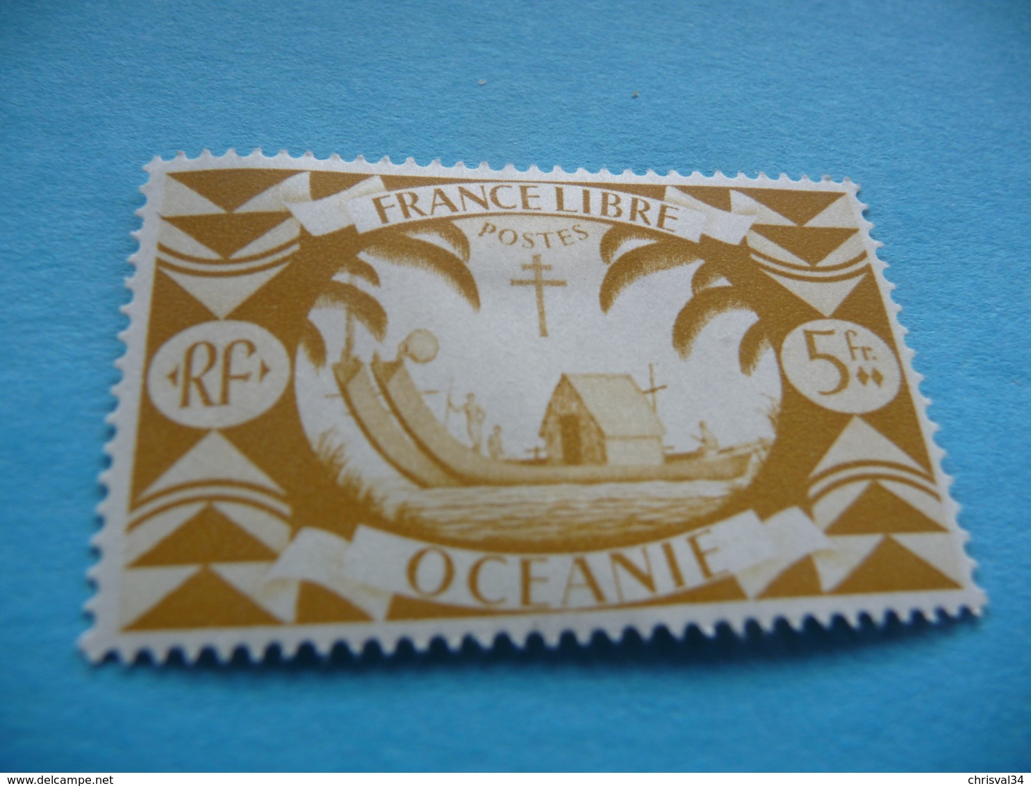 TIMBRE   OCEANIE      N  166      COTE  1,30   EUROS    NEUF  TRACE  CHARNIERE - Unused Stamps
