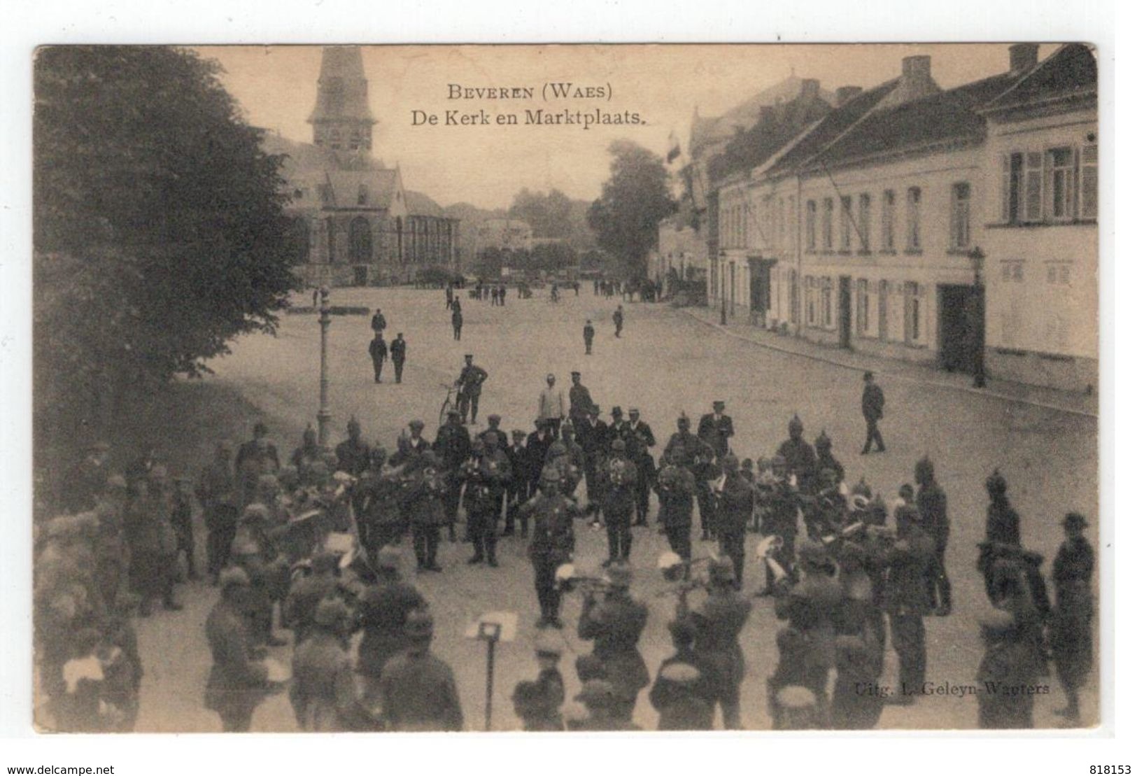 BEVEREN (WAES)   De Kerk En Marktplaats - Beveren-Waas