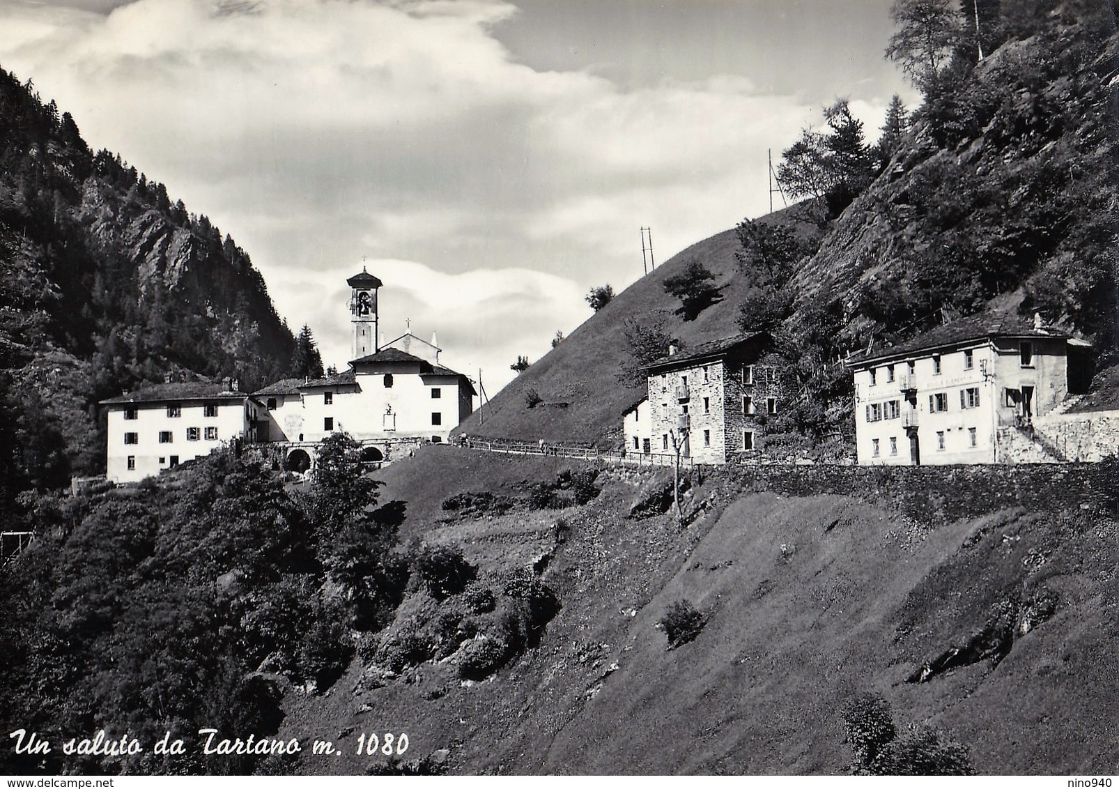 UN SALUTO DA TARTANO (SO) - PANORAMA - F/G - V: 1957 - Autres & Non Classés