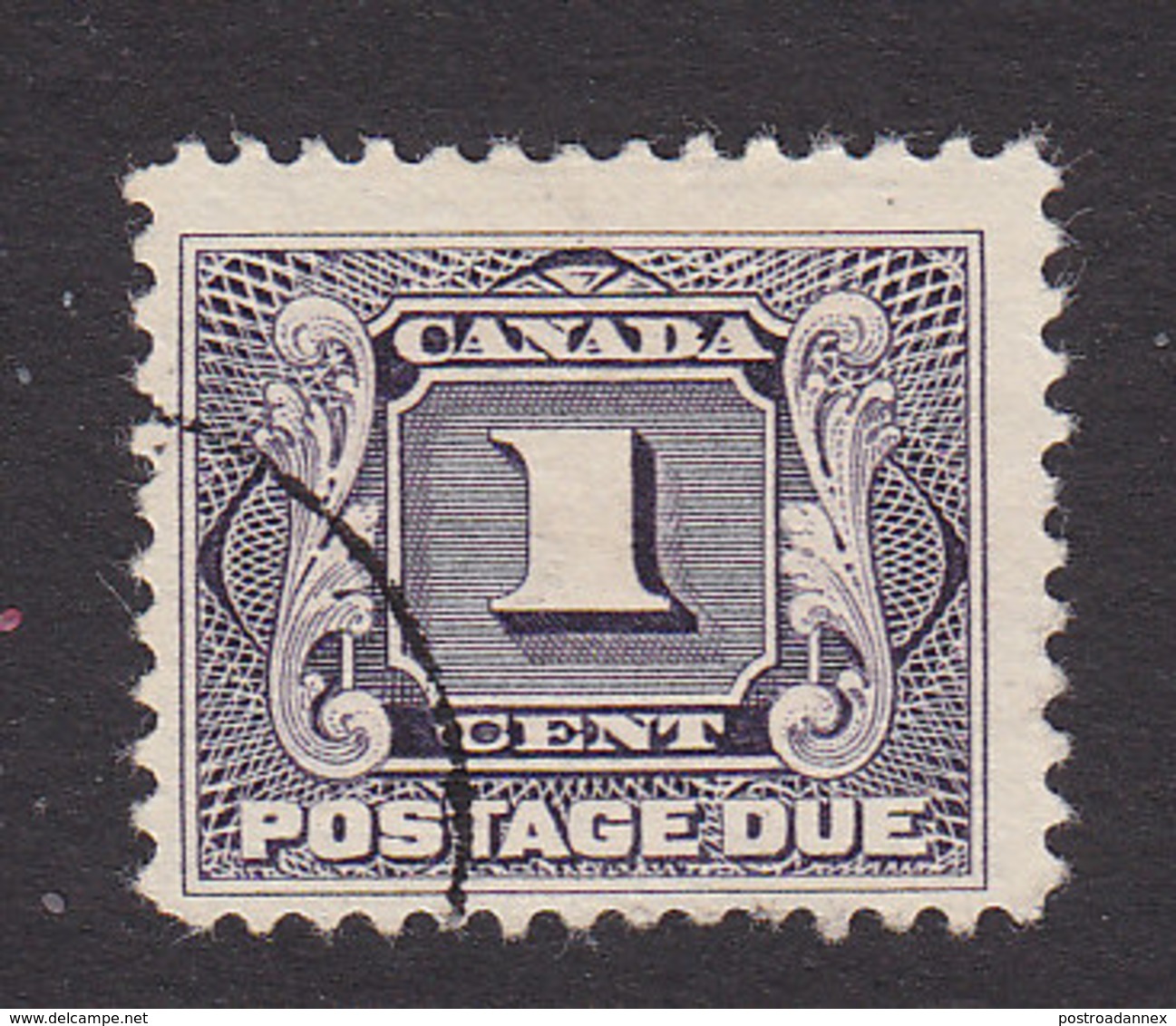 Canada, Scott #J1, Used, Postage Due, Issued 1906 - Postage Due