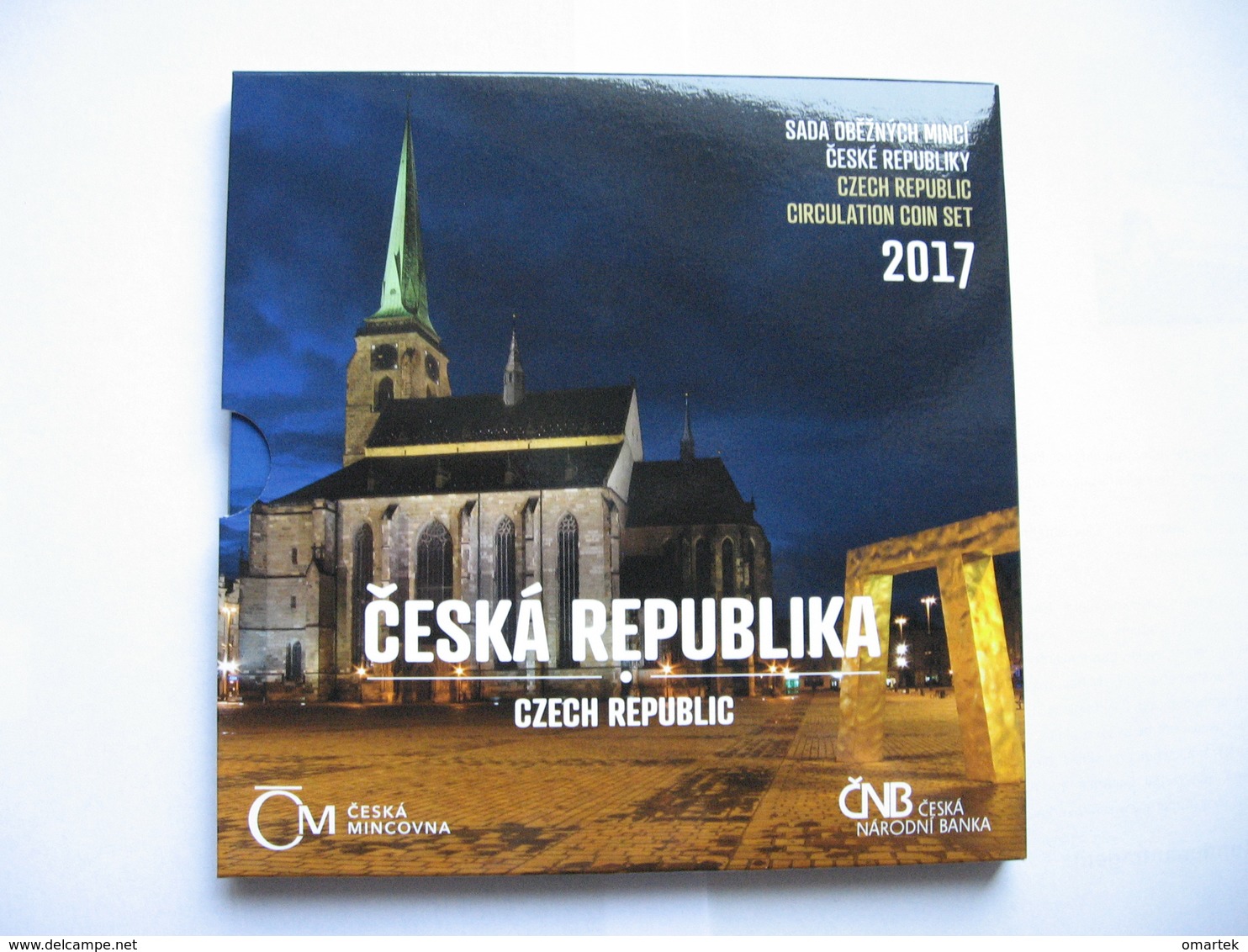 Czech Republic Tschechische Republik TSCHECHIEN 2017 Original Kursmünzensatz KMS. CESKA REPUBLIKA. - Czech Republic