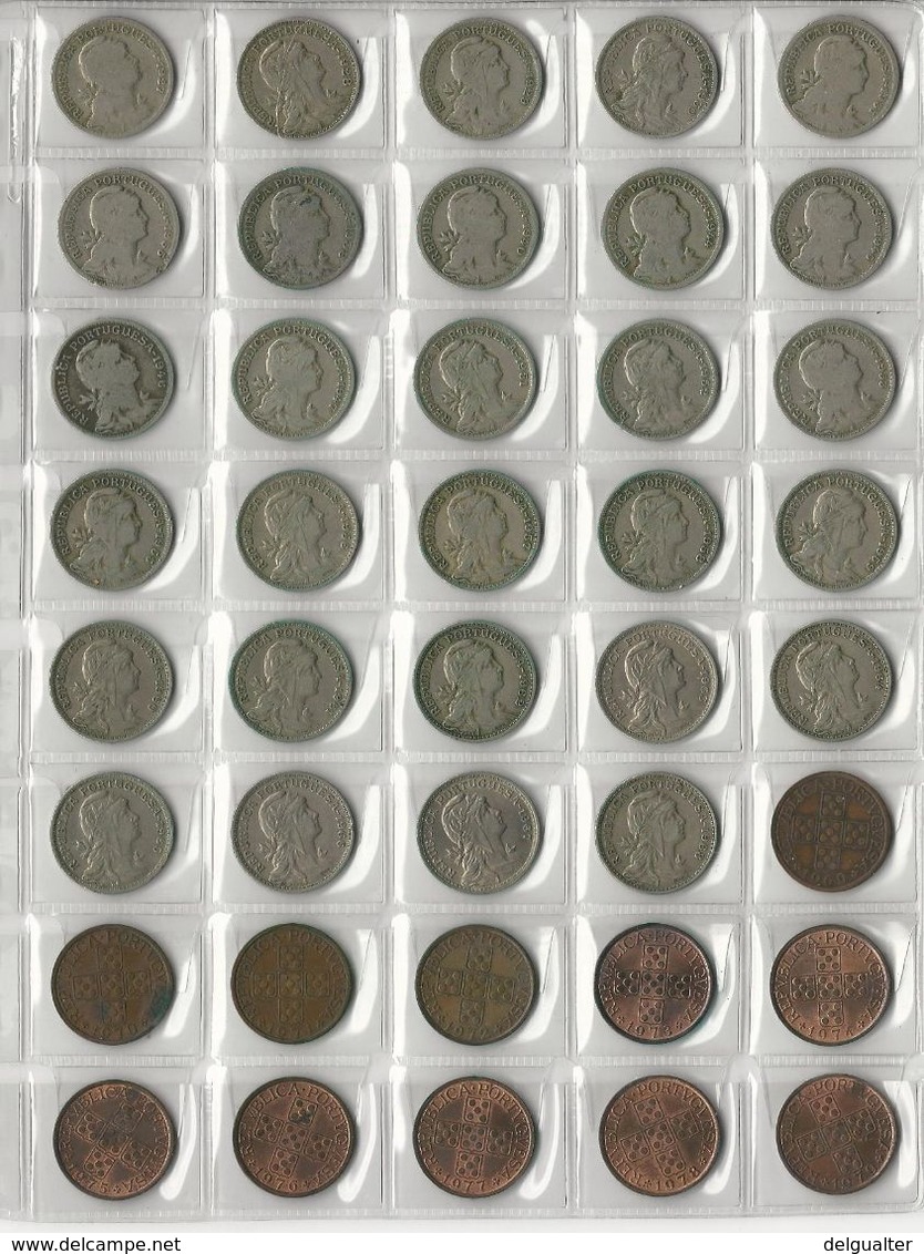 Portugal Complete Collection 50 Centavos 1927-1979 - Kilowaar - Munten