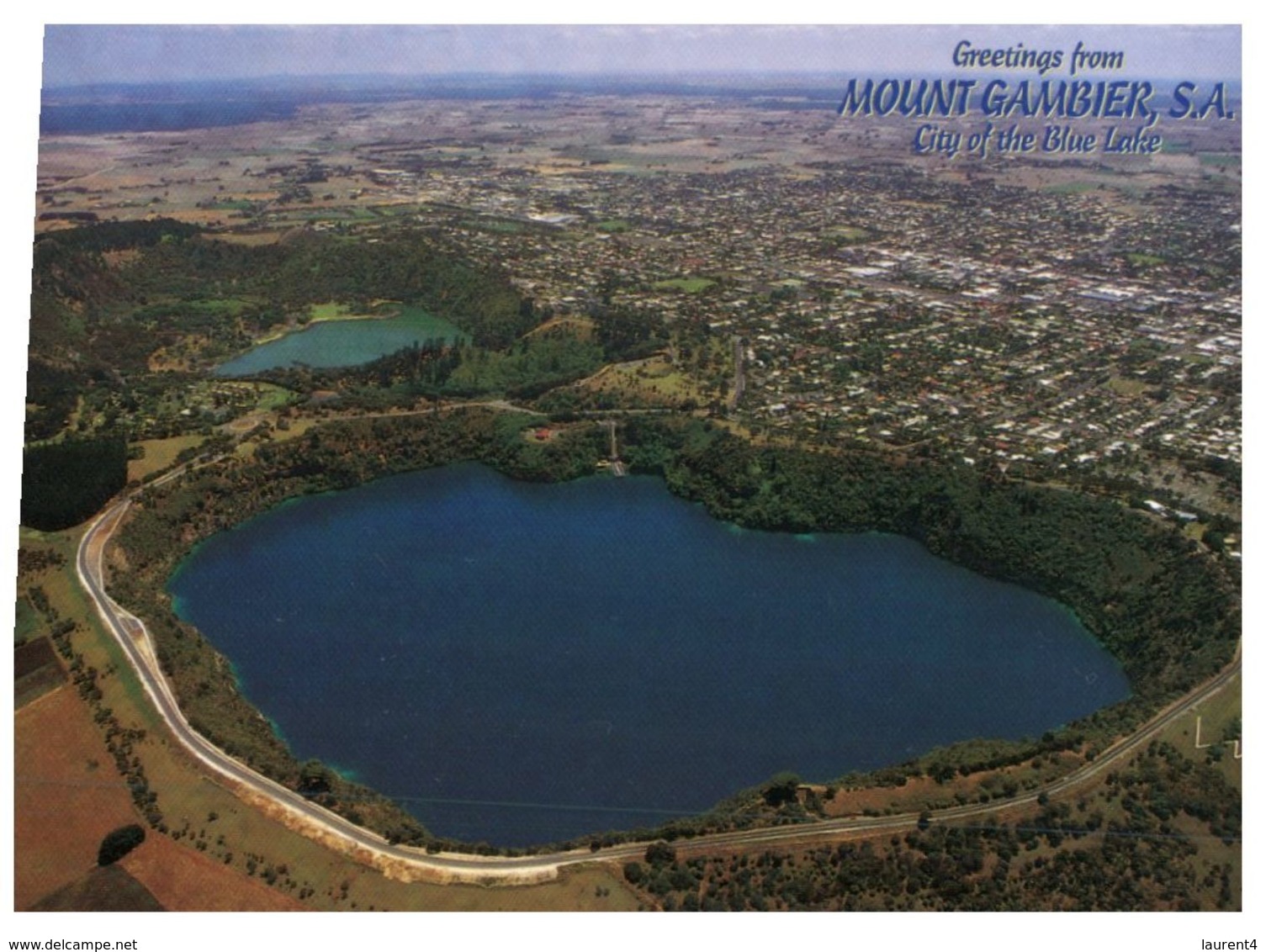 (555) Australia - SA - Mt Gambier Lake - Mt.Gambier