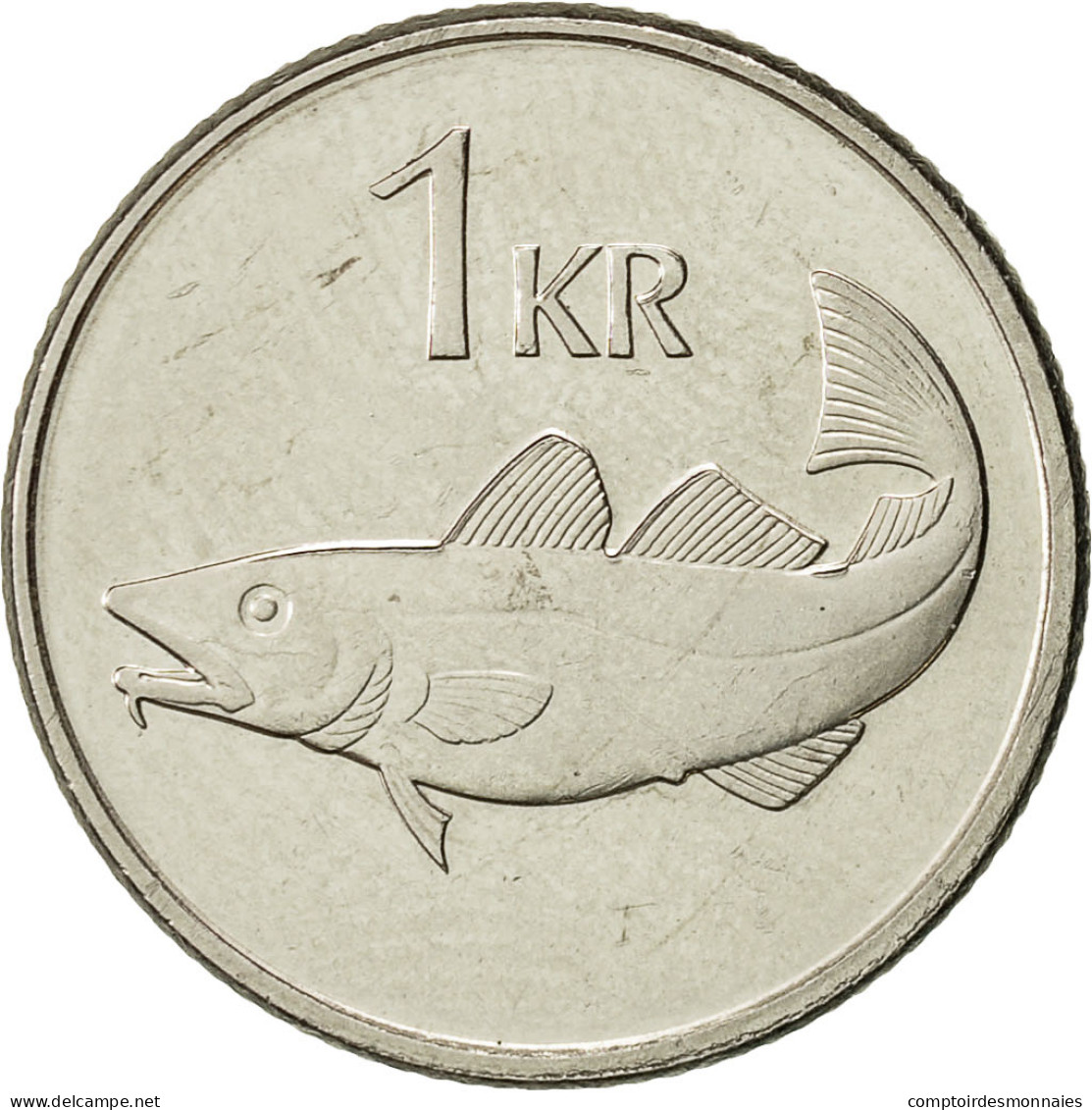 Iceland, Krona, 1999, TTB, Nickel Plated Steel, KM:27A - Islande