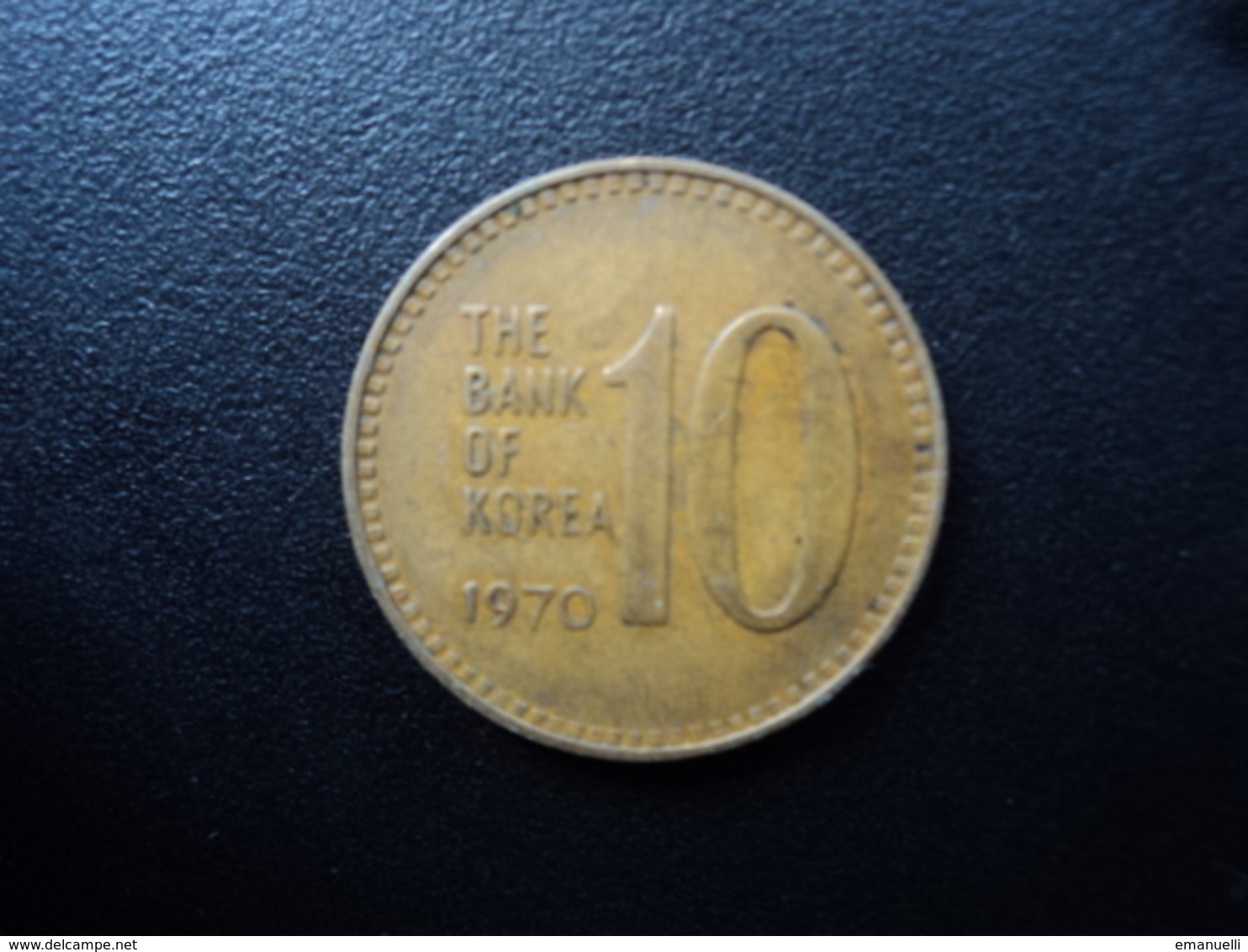 CORÉE DU SUD : 10 WON   1970   KM 6     TTB - Corée Du Sud