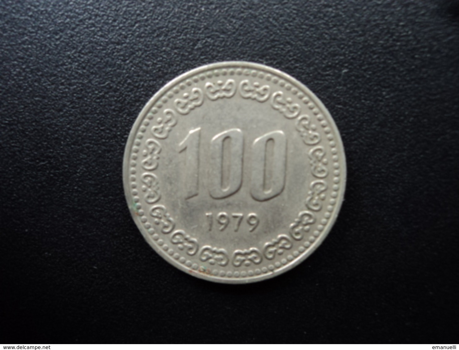 CORÉE DU SUD : 100 WON   1979   KM 9    SUP - Korea (Zuid)