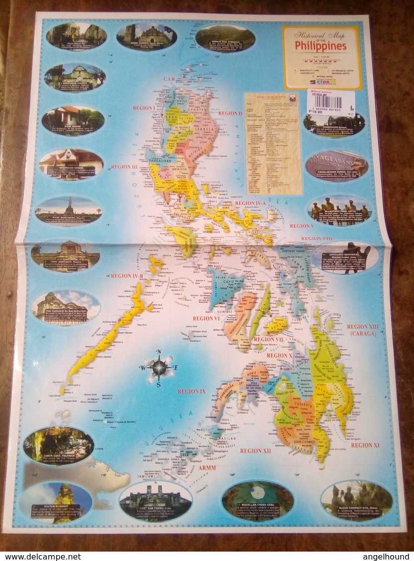 Historical Map Of The Philippines - Cartes Géographiques