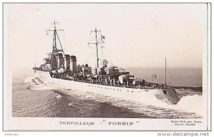 Torpilleur   231          Torpilleur  Forbin - Guerre