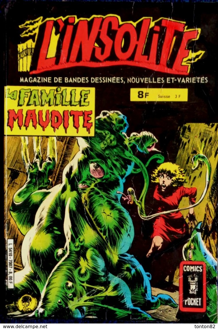 L'insolite - La Famille Maudite - Comics Pocket - Recueil 1007 - ( 1981 ) . - Sonstige & Ohne Zuordnung