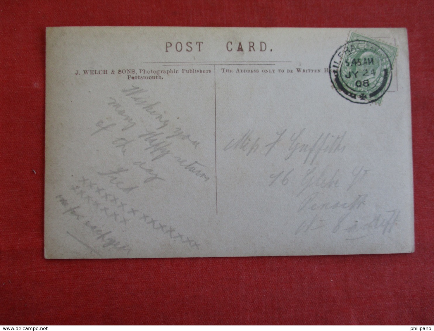 England > Devon >  From   Ilfracombe Has Stamp & Cancel --- ----- Ref 2911 - Ilfracombe