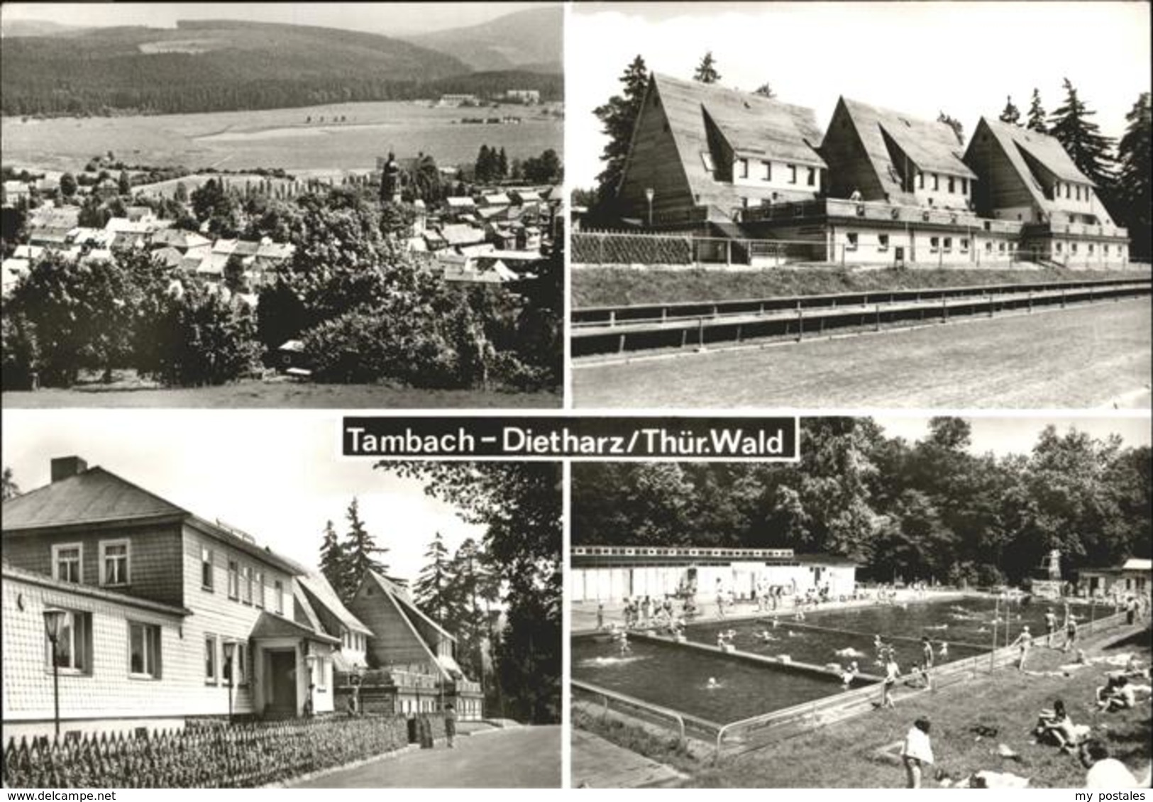 41257765 Tambach-Dietharz Ferienheim VEB Schraubenwerke Schwimmbad Tambach-Dieth - Tambach-Dietharz