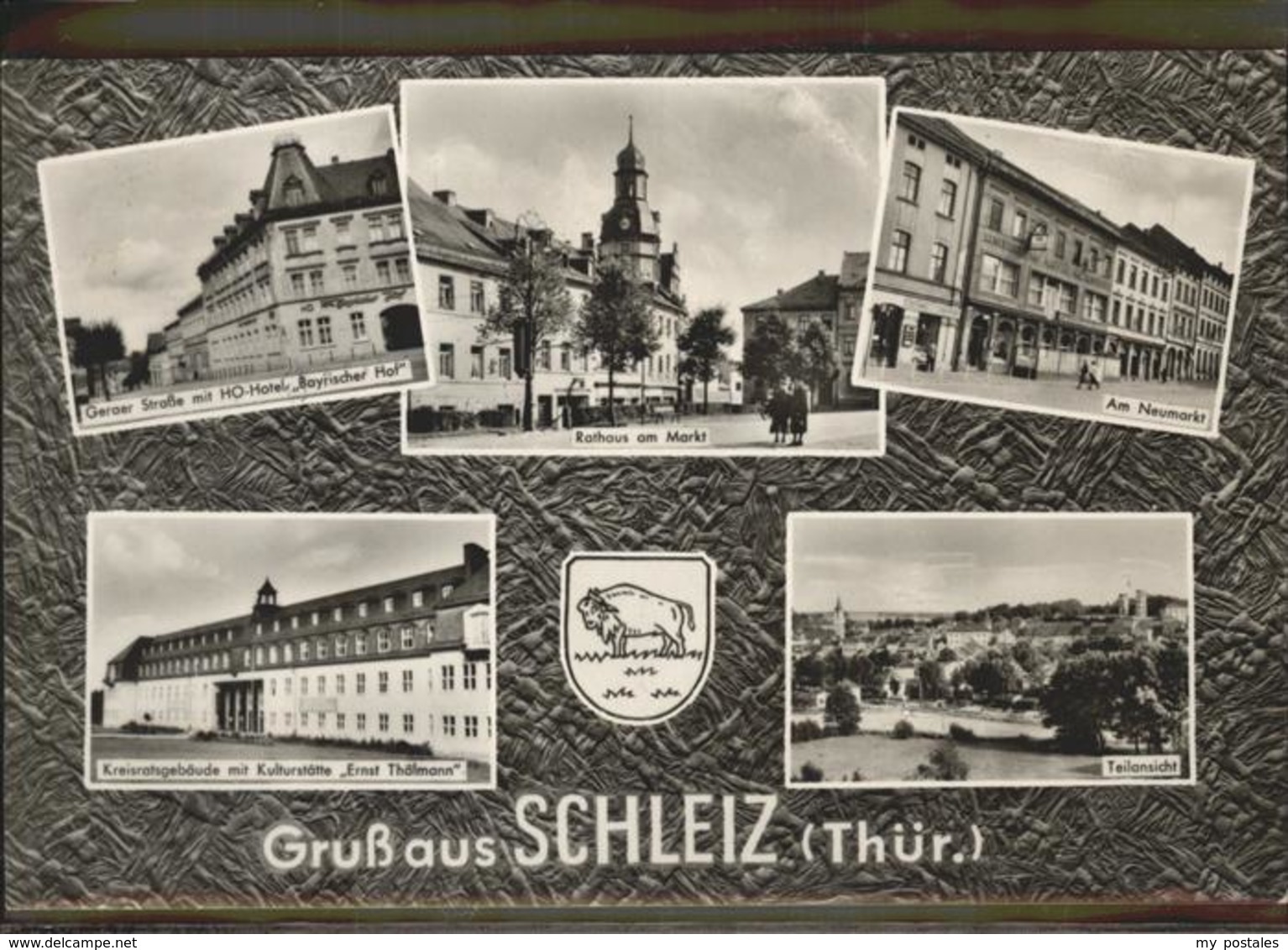 41262976 Schleiz Rathaus Hotel Bayerischer Hof Schleiz - Schleiz