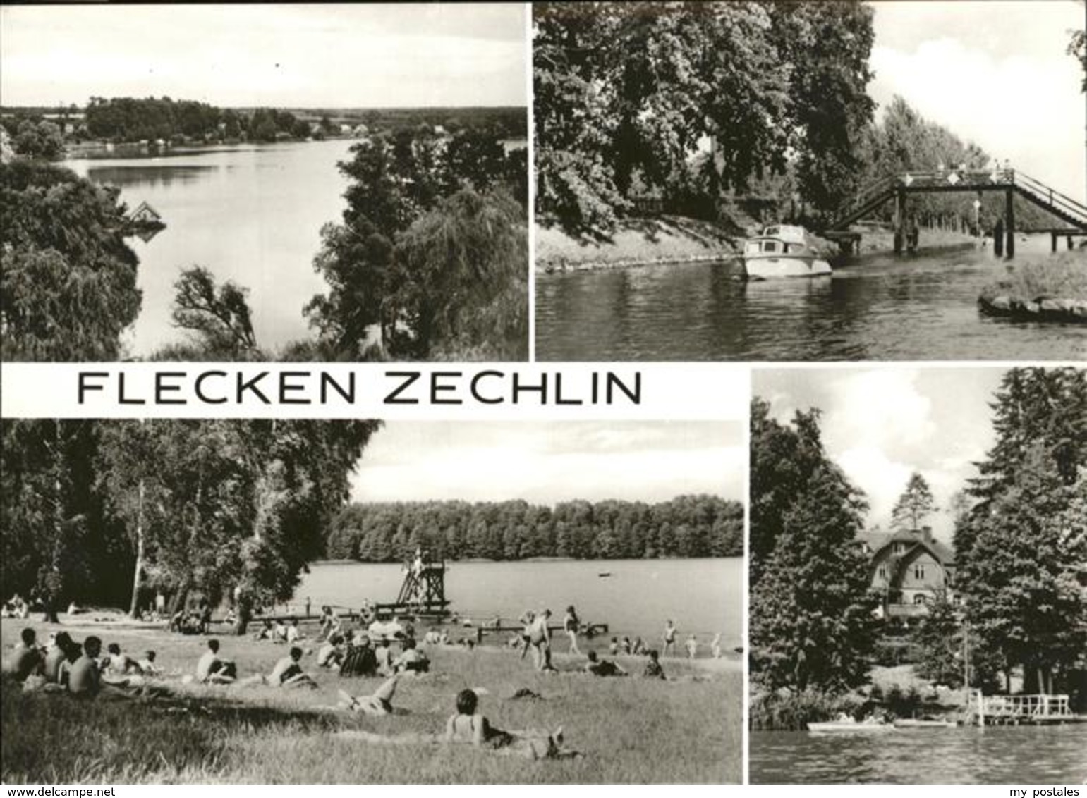 41270035 Flecken Zechlin Teilansichten Rheinsberger See Strandleben Flecken Zech - Zechlinerhütte