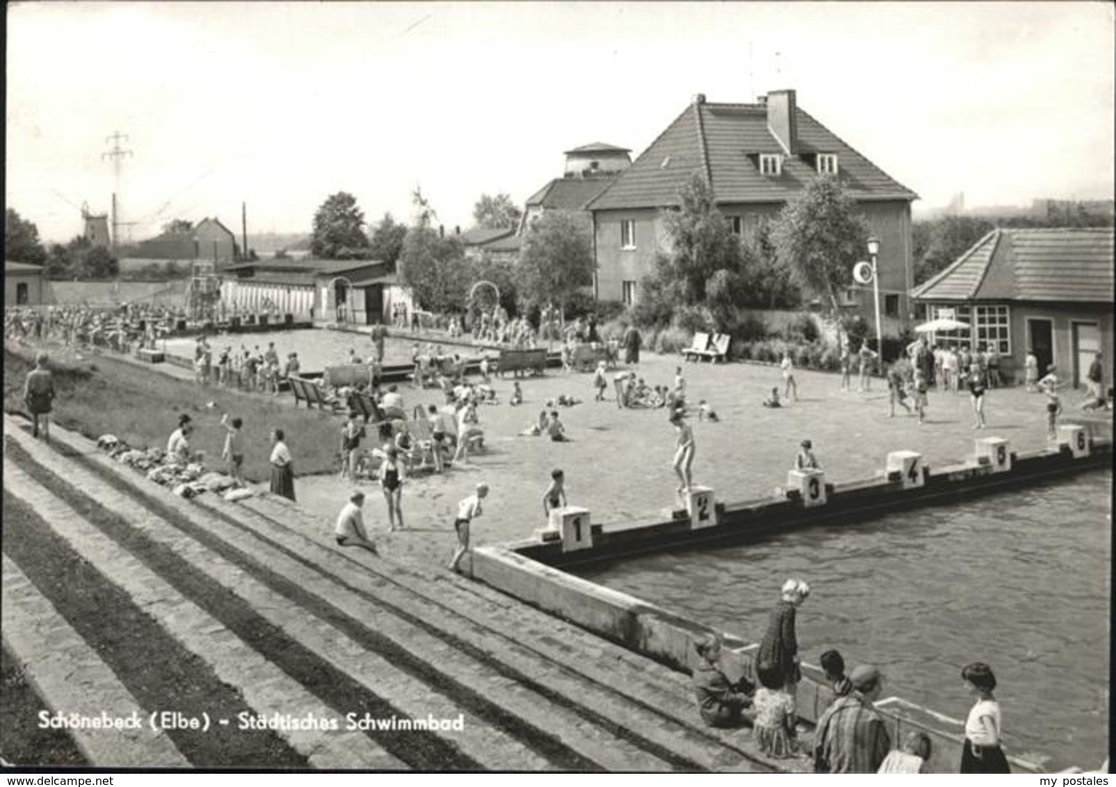 41270215 Schoenebeck Elbe Staedtisches Schwimmbad Schoenebeck - Schönebeck (Elbe)