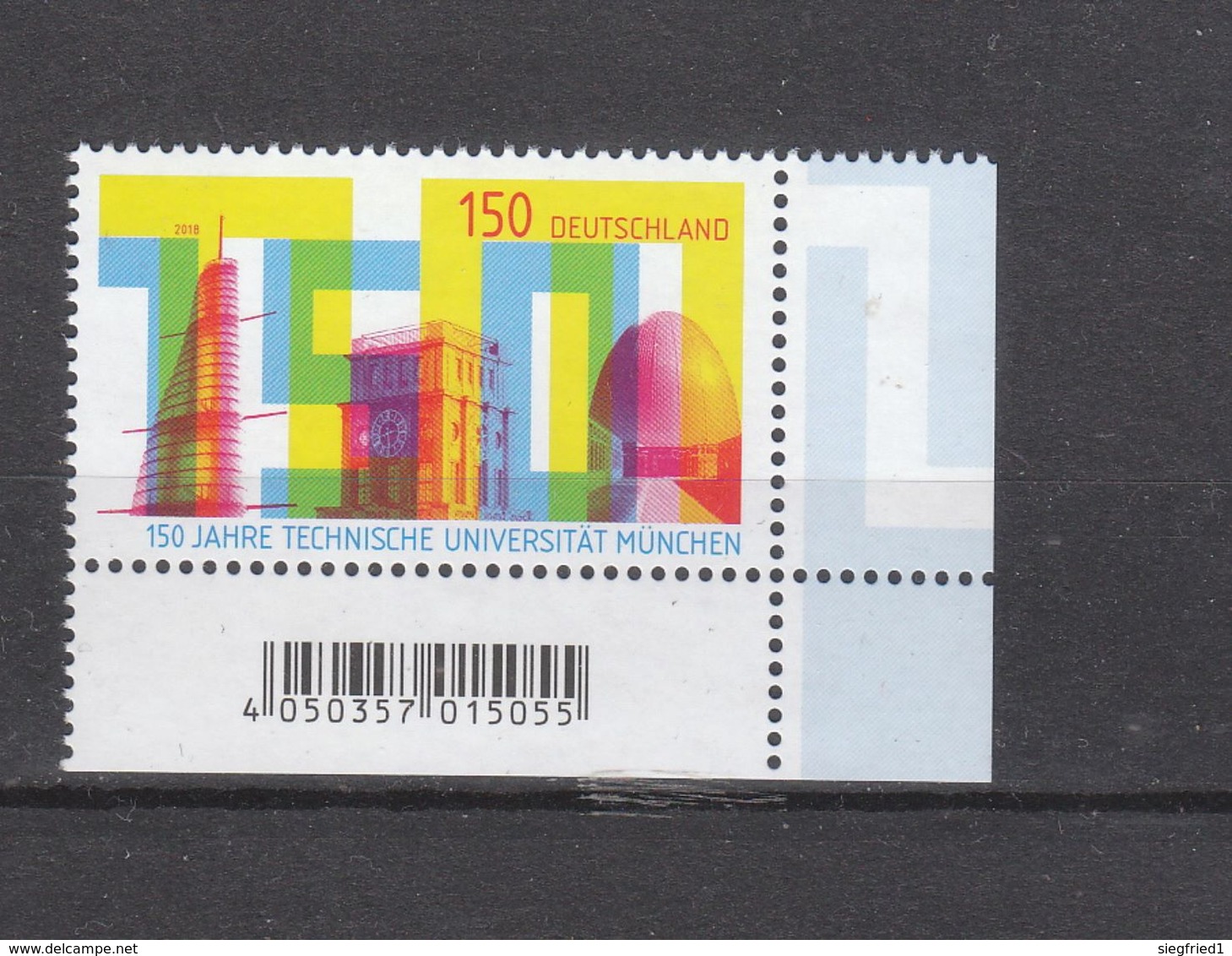 Deutschland BRD ** 2274 Technische Uni München    Neuausgabe 12.4.2018 - Unused Stamps