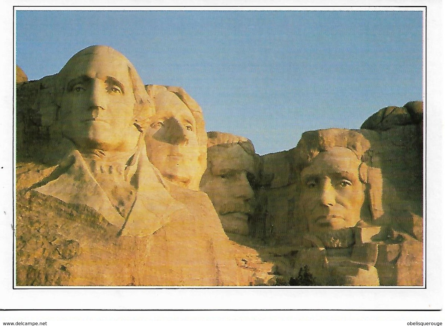 Mount Rushmore - Heads Of Four President DONT ROOSEVELT - Mount Rushmore