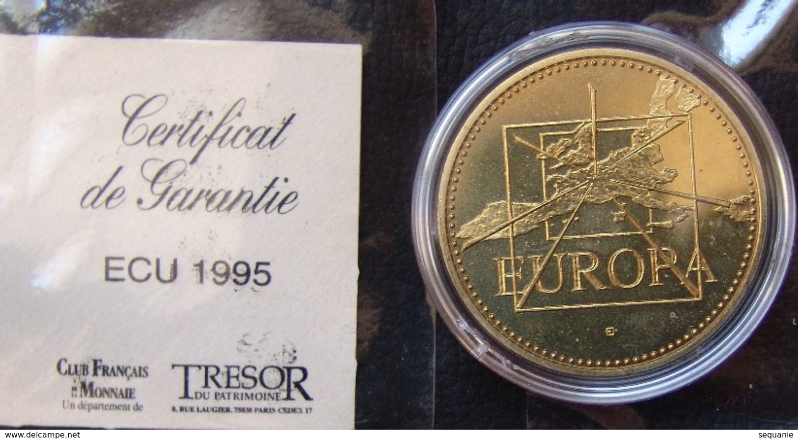 Lot de 6  ÉCUS EUROPA BRONZE VÉNITIEN 1985 à 1995