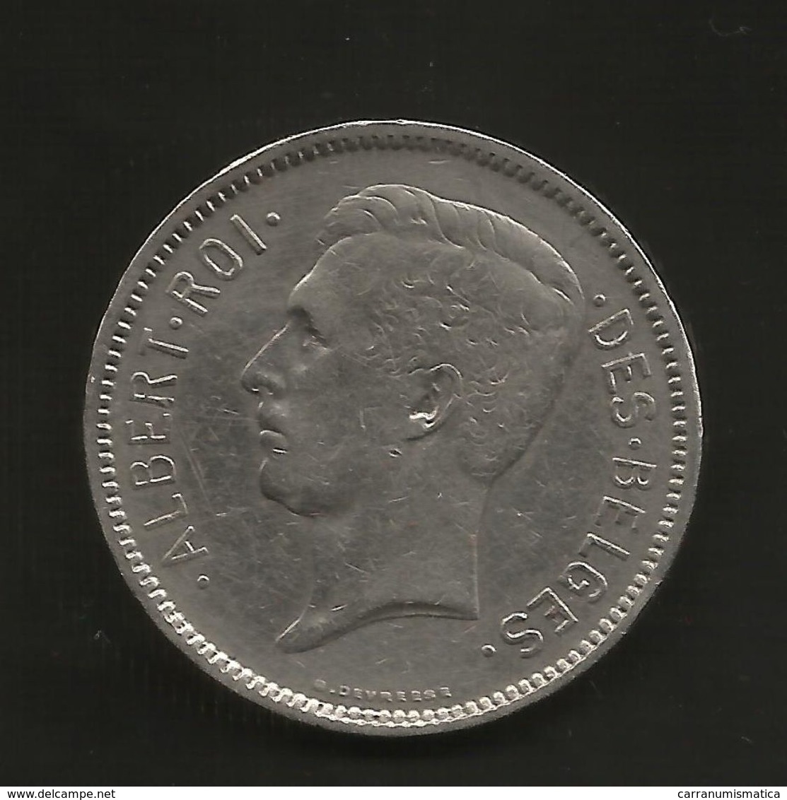 BELGIE/BELGIQUE - 5 FRANCS - Albert I (1931) AG - 5 Francs & 1 Belga