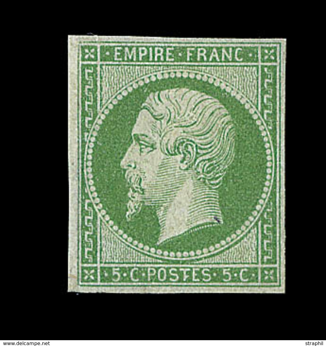 * N°12 - 5c Vert - TB - 1853-1860 Napoléon III.