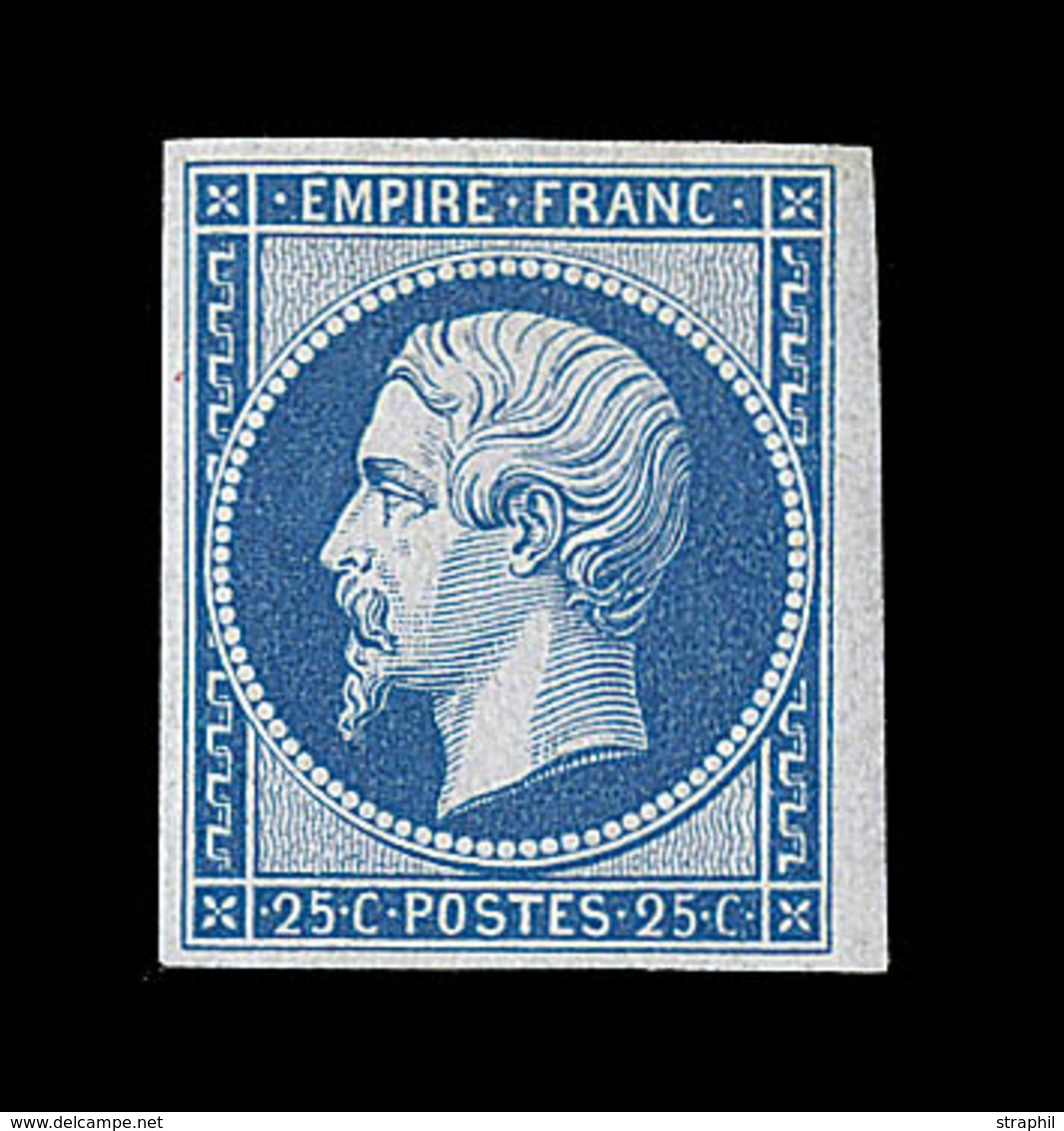 * N°15 - Réimpression Du 25c Bleu - TB - 1853-1860 Napoleon III