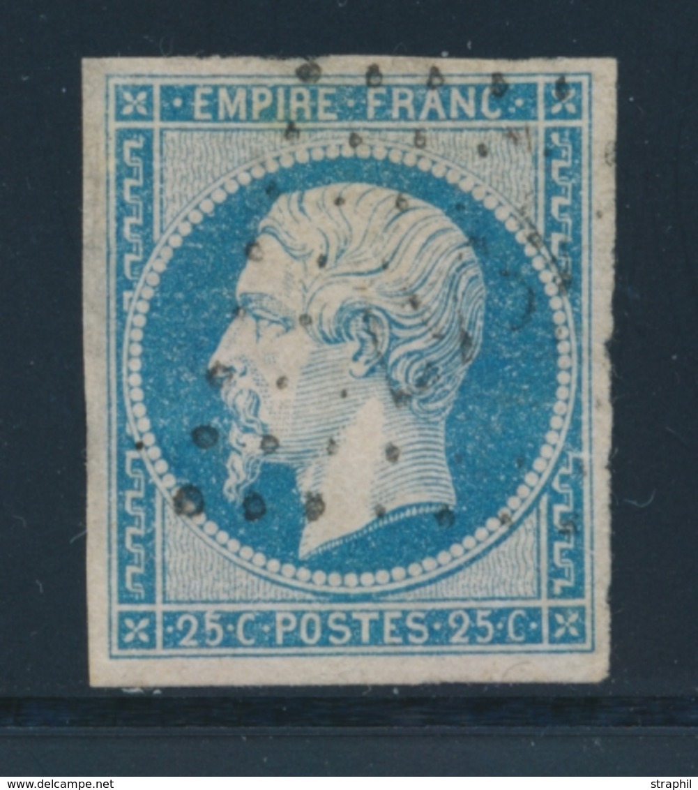 O N°15 - 25c Bleu - TB - 1853-1860 Napoleone III