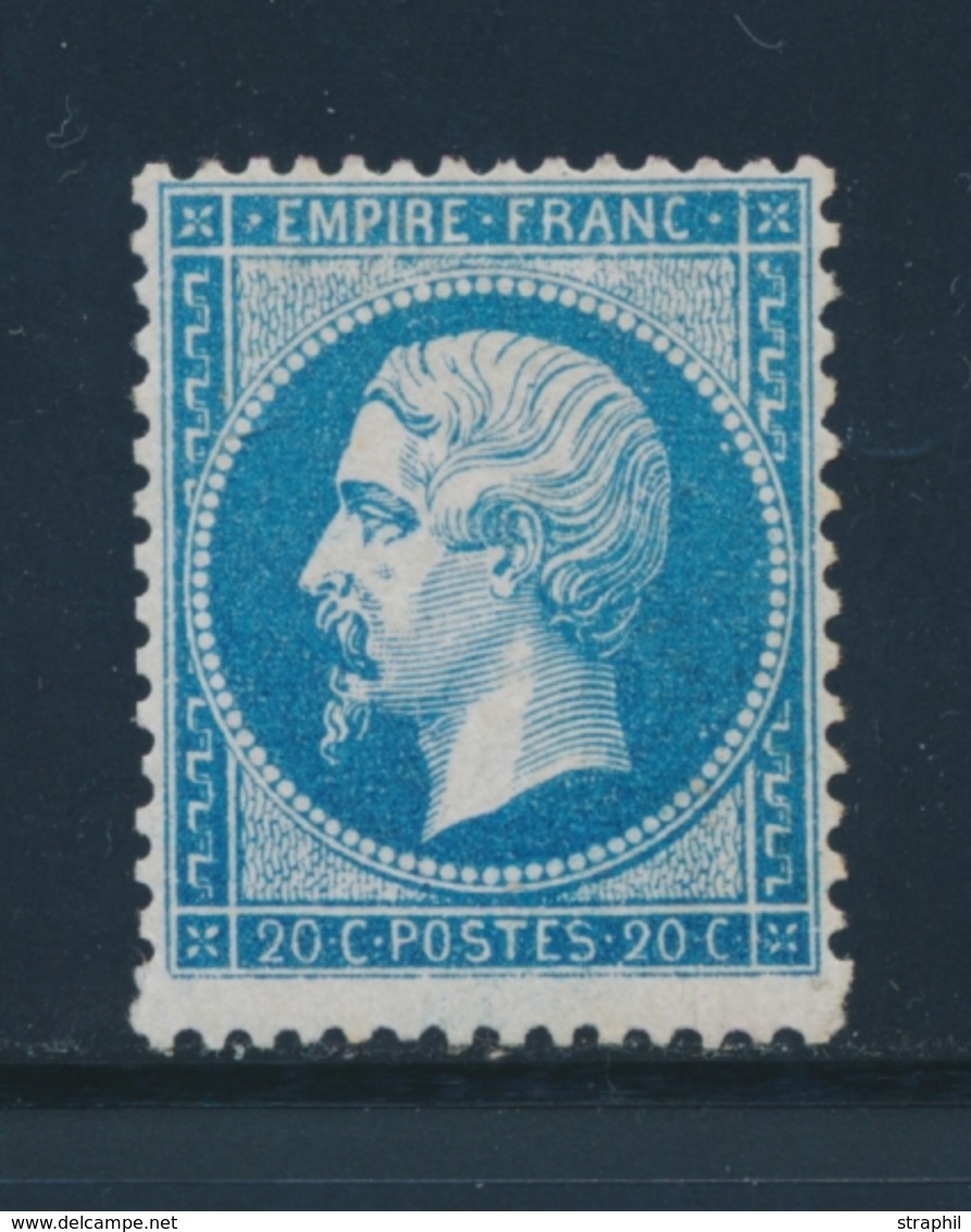 ** N°22 - 20c Bleu - TB - 1862 Napoléon III.