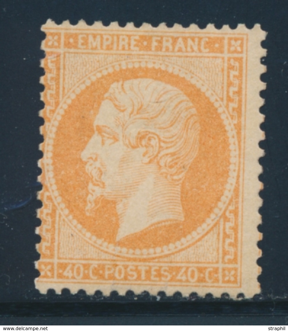 * N°23 - 40c Orange - Décentré - Sinon TB - 1862 Napoleon III