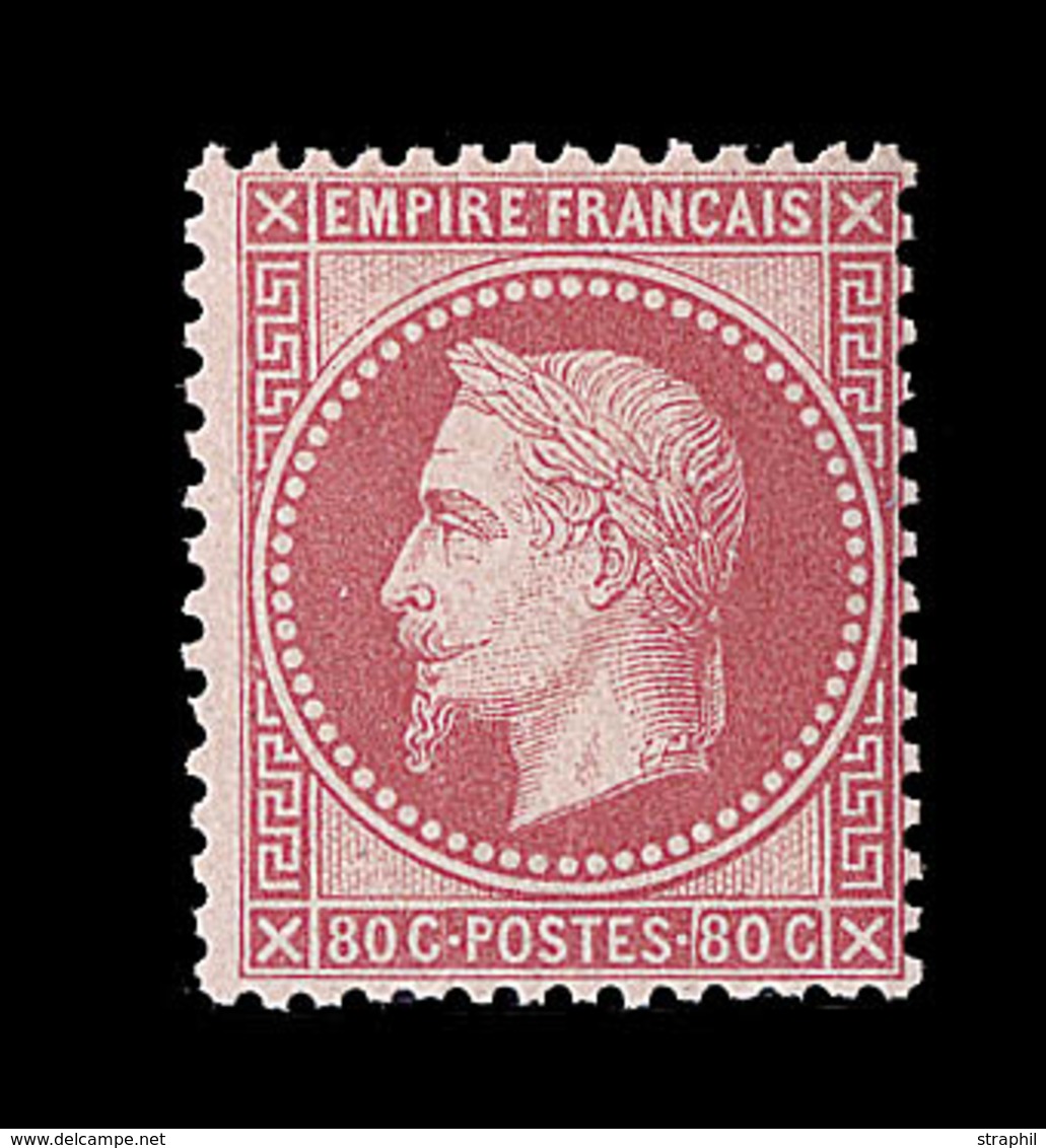 * N°32 - Mini Trace D'angle - Jolie Nuance - TB - 1863-1870 Napoléon III Con Laureles