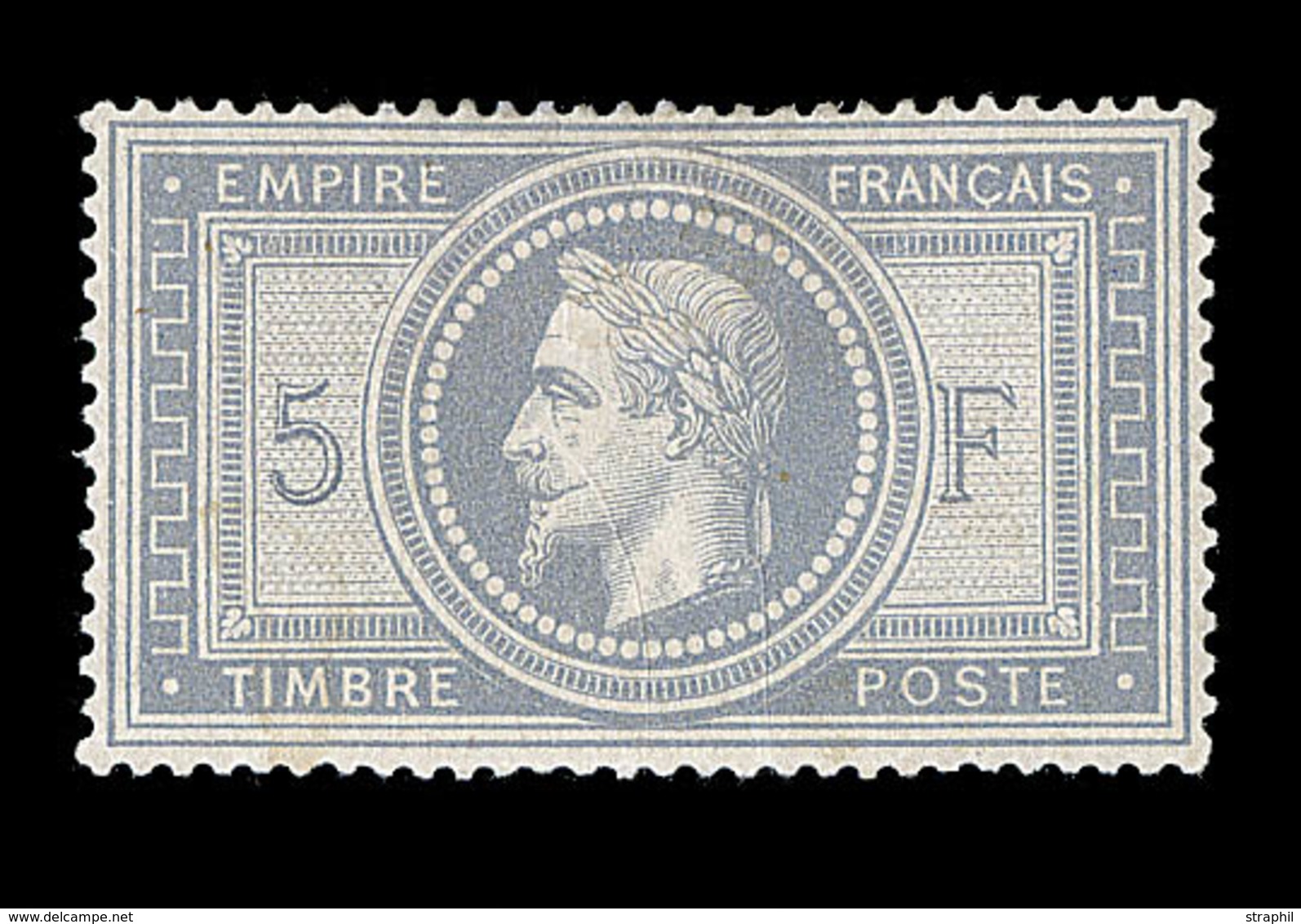 * N°33 - 5F Empire - Fraîcheur Postale - Plusieurs Signatures - TB - 1863-1870 Napoléon III. Laure