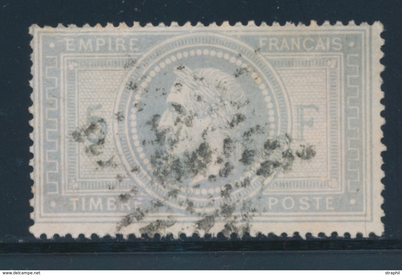 O N°33 - Signé Brun - Assez Bon Centrage - TB - 1863-1870 Napoléon III Lauré