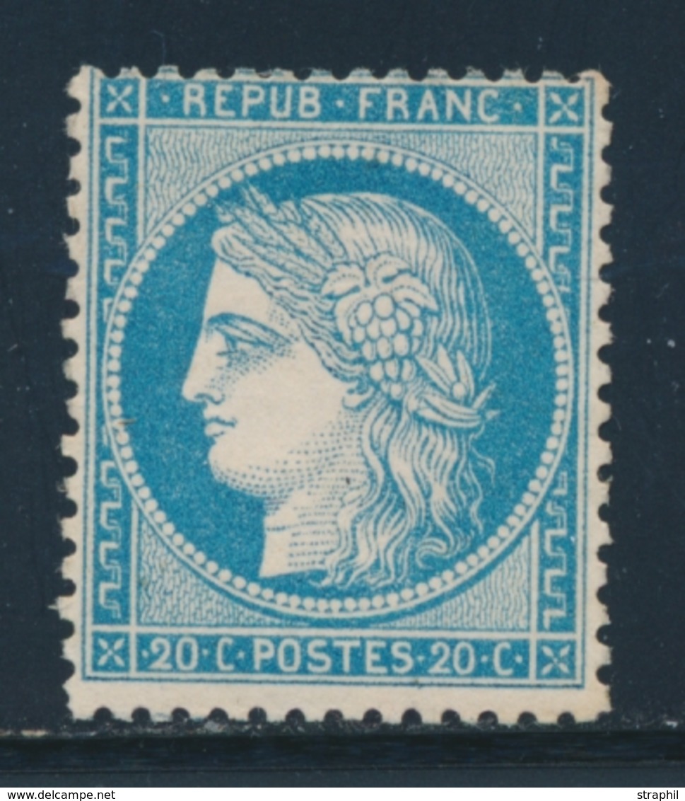 * N°37 - 20c Bleu - TB - 1870 Siege Of Paris