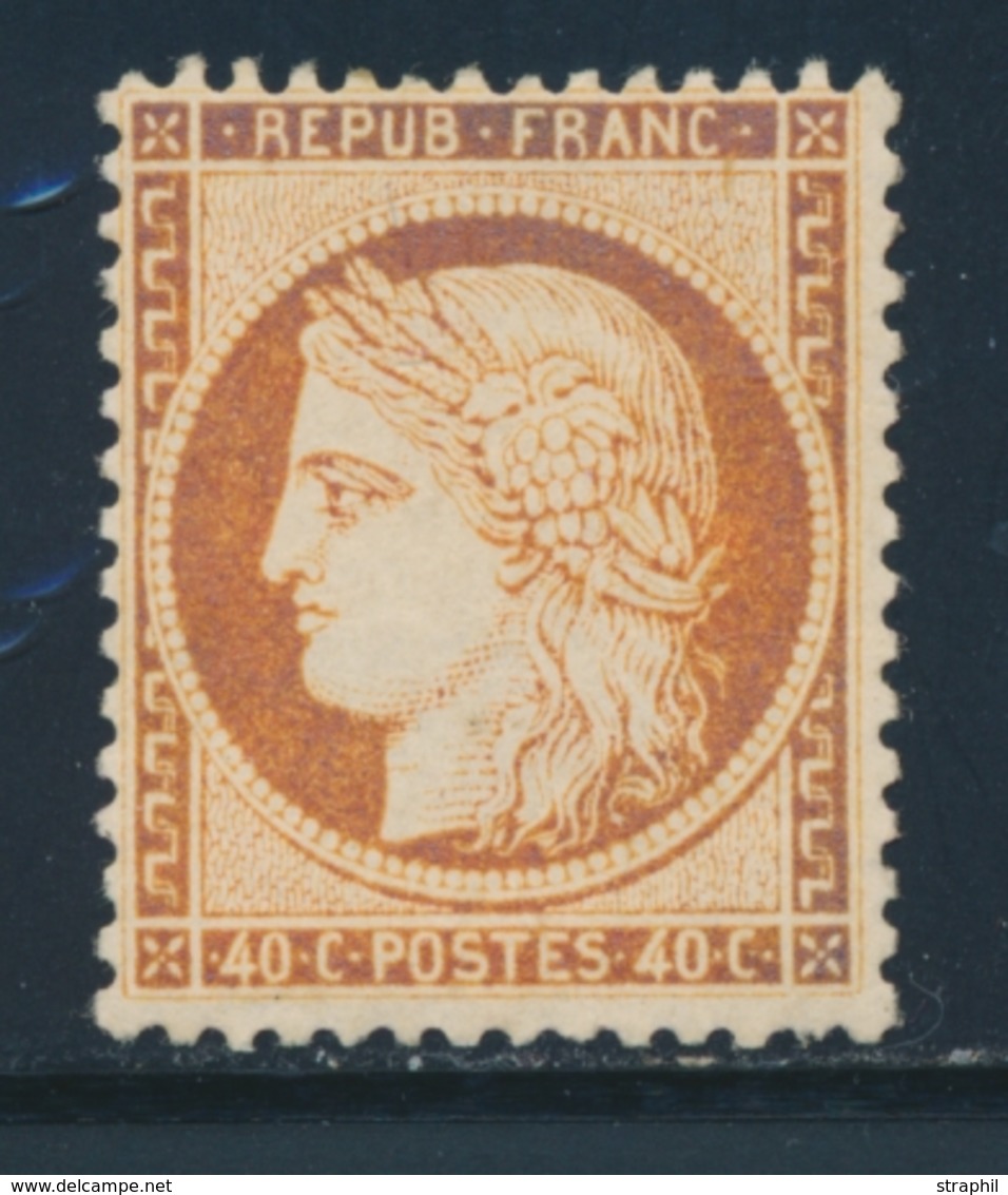 ** N°38 - 40c Orange - TB - 1870 Siege Of Paris