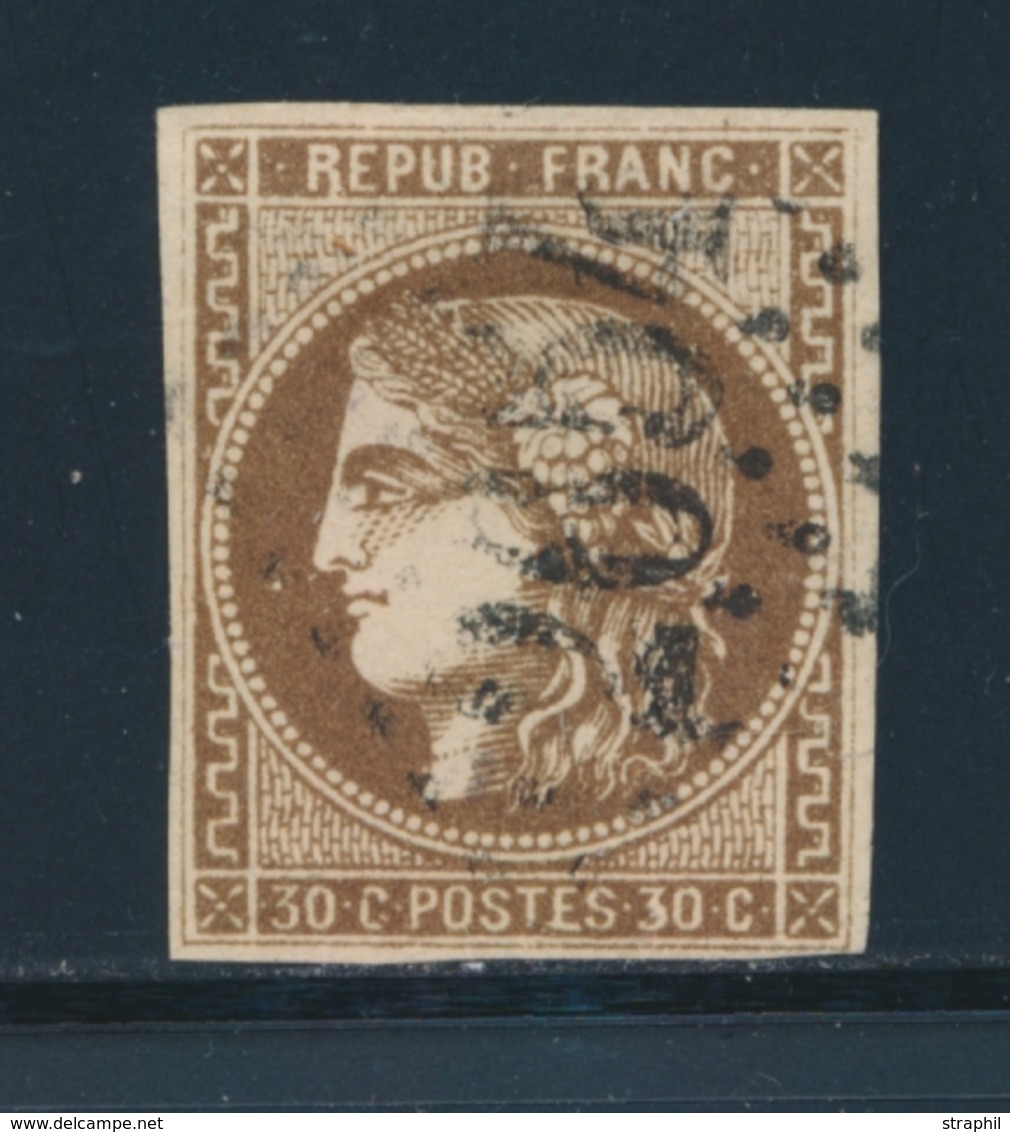 O N°47 - TB - 1870 Ausgabe Bordeaux