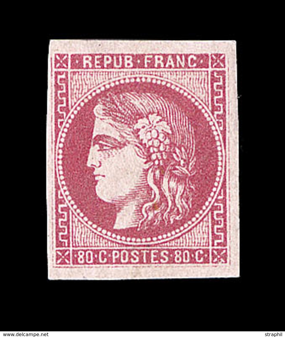 * N°49b - Rose Vif - TB - 1870 Ausgabe Bordeaux
