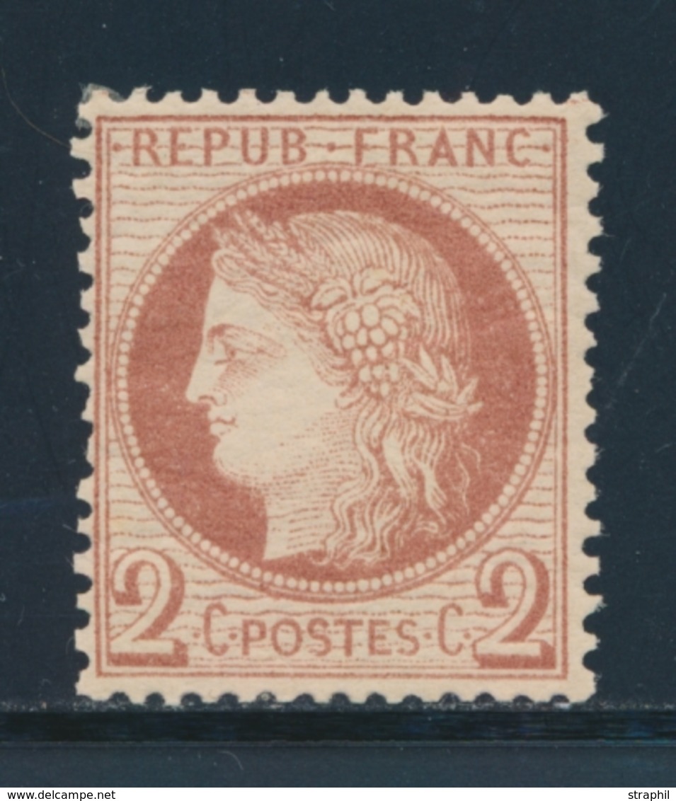 ** N°51 - 2c Rouge Brun - TB - 1871-1875 Ceres