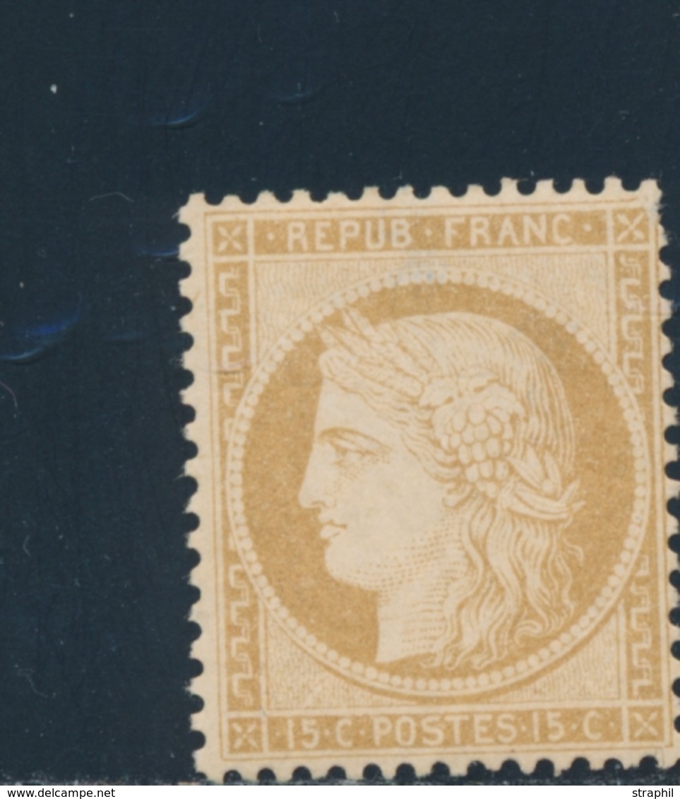 * N°59 - 15c Bistre - TB - 1871-1875 Ceres