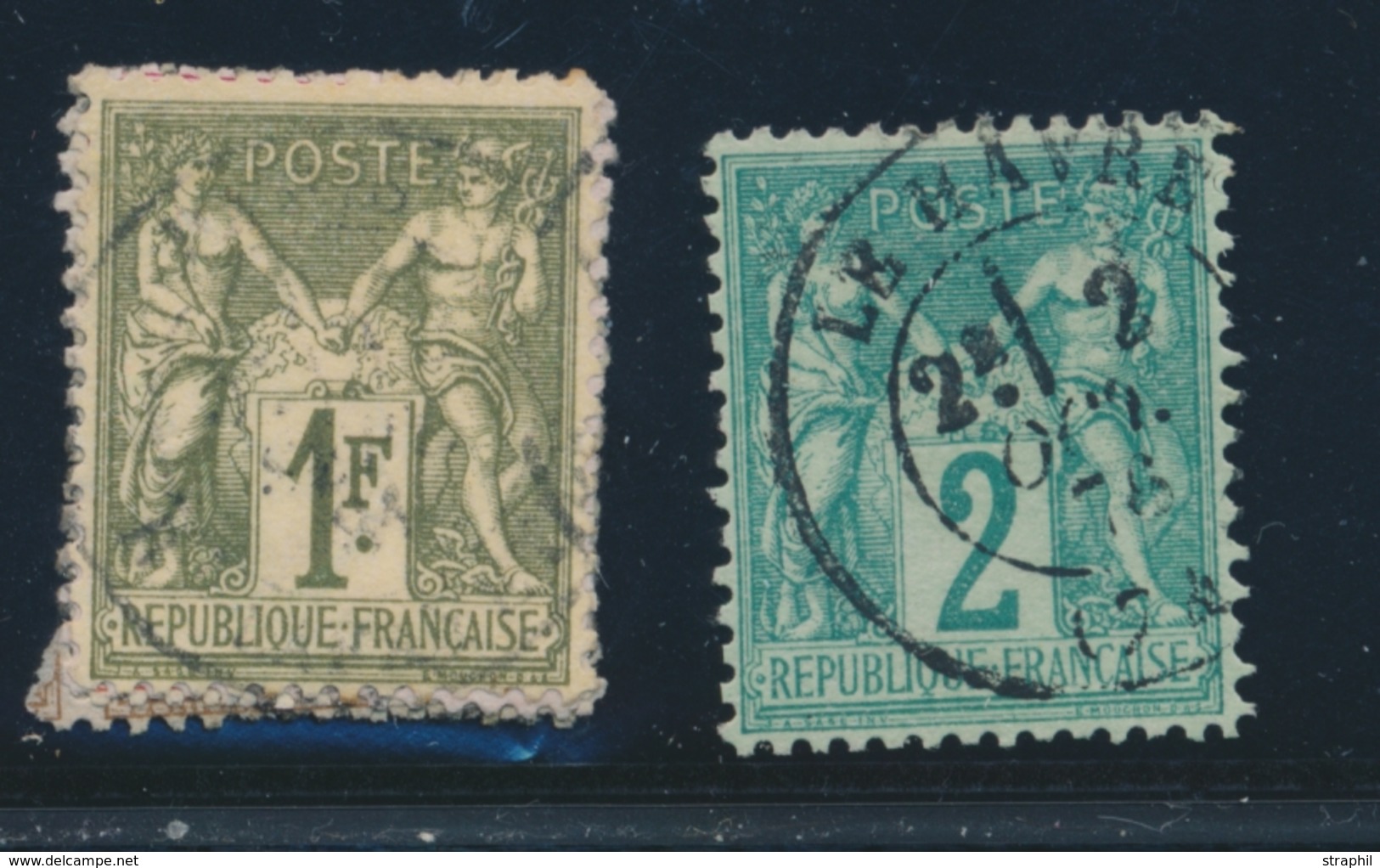 O N°61/72 - Les 12 Val - TB - 1876-1878 Sage (Type I)