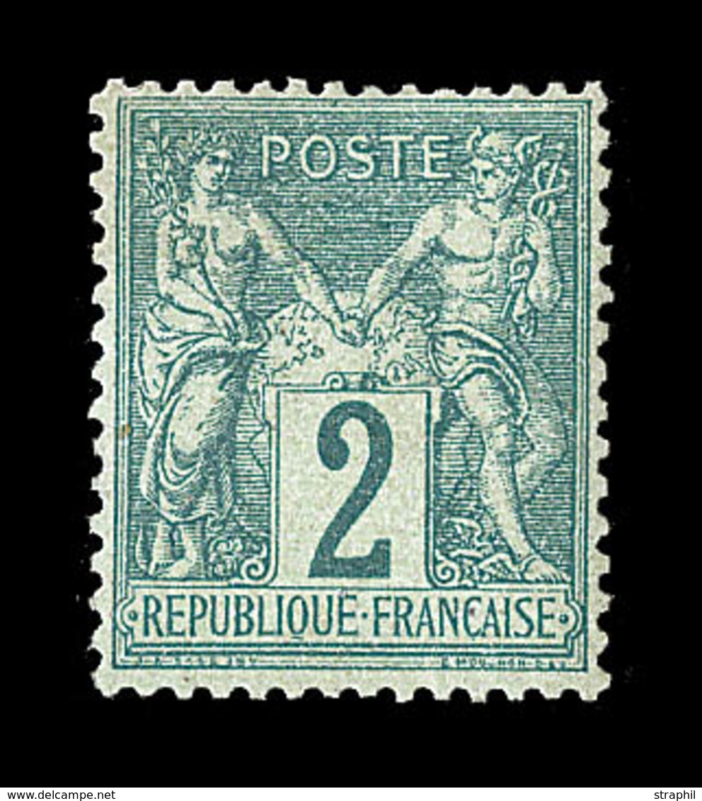 * N°62 - 2c Vert - TB - 1876-1878 Sage (Type I)