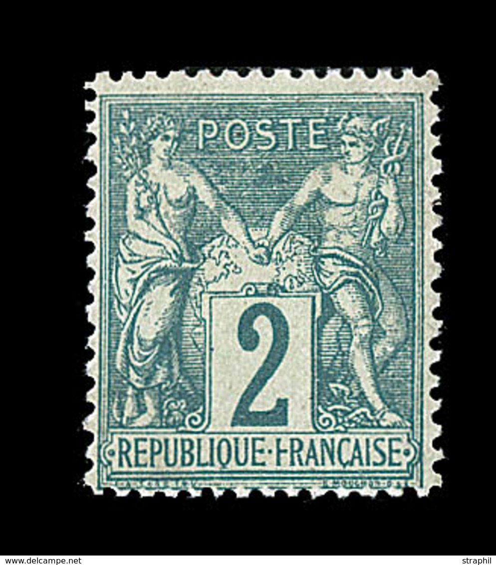 * N°62 - 2c Vert - TB - 1876-1878 Sage (Typ I)