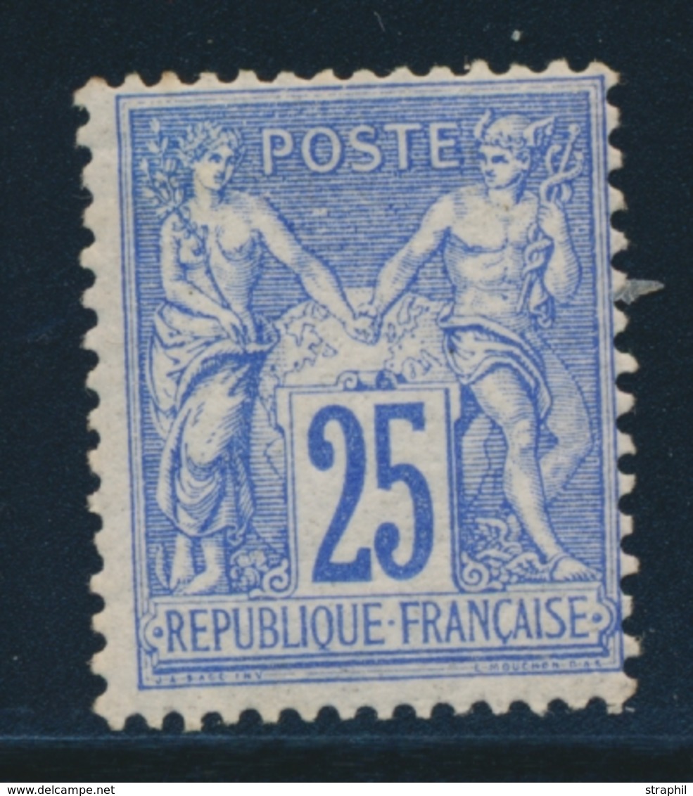 ** N°78 - 25c Outremer - TB - 1876-1878 Sage (Type I)