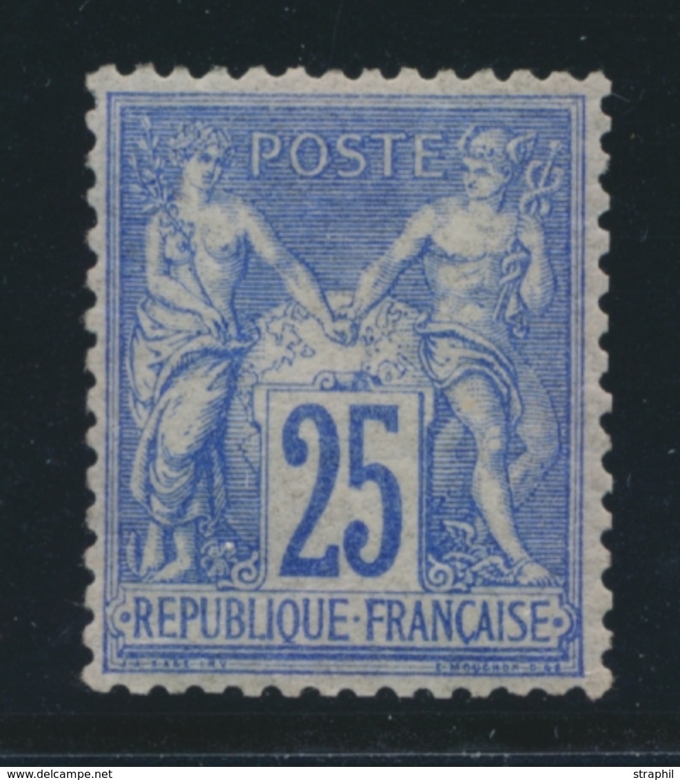 ** N°78 - 25c Outremer - TB - 1876-1878 Sage (Type I)