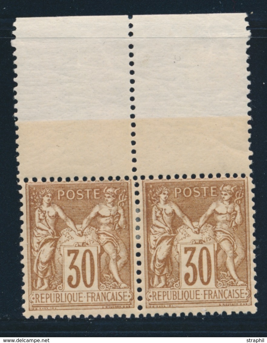 * N°80 - Paire - BDF Intégral - TB - 1876-1878 Sage (Type I)