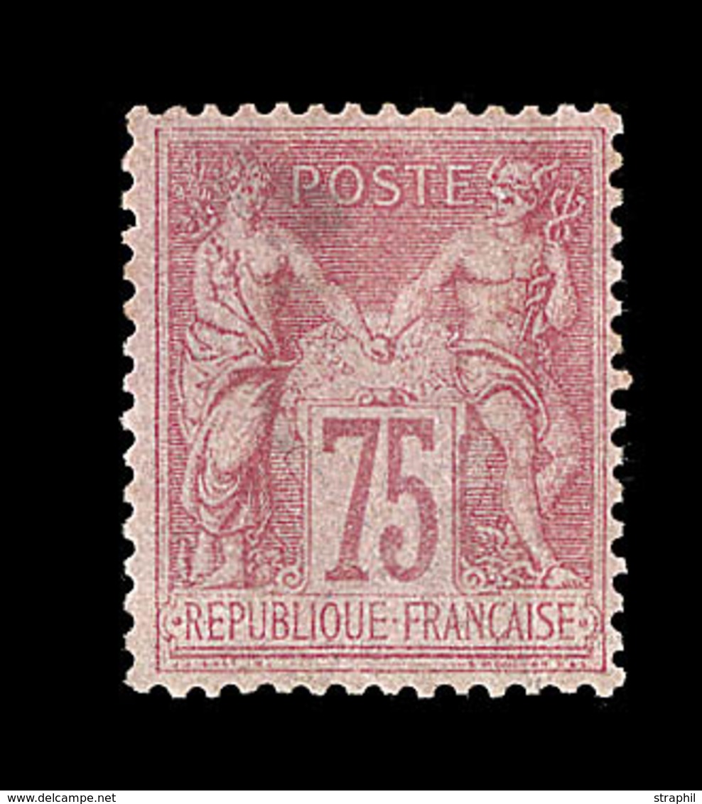 * N°81 - 75c Rose - TB - 1876-1878 Sage (Typ I)